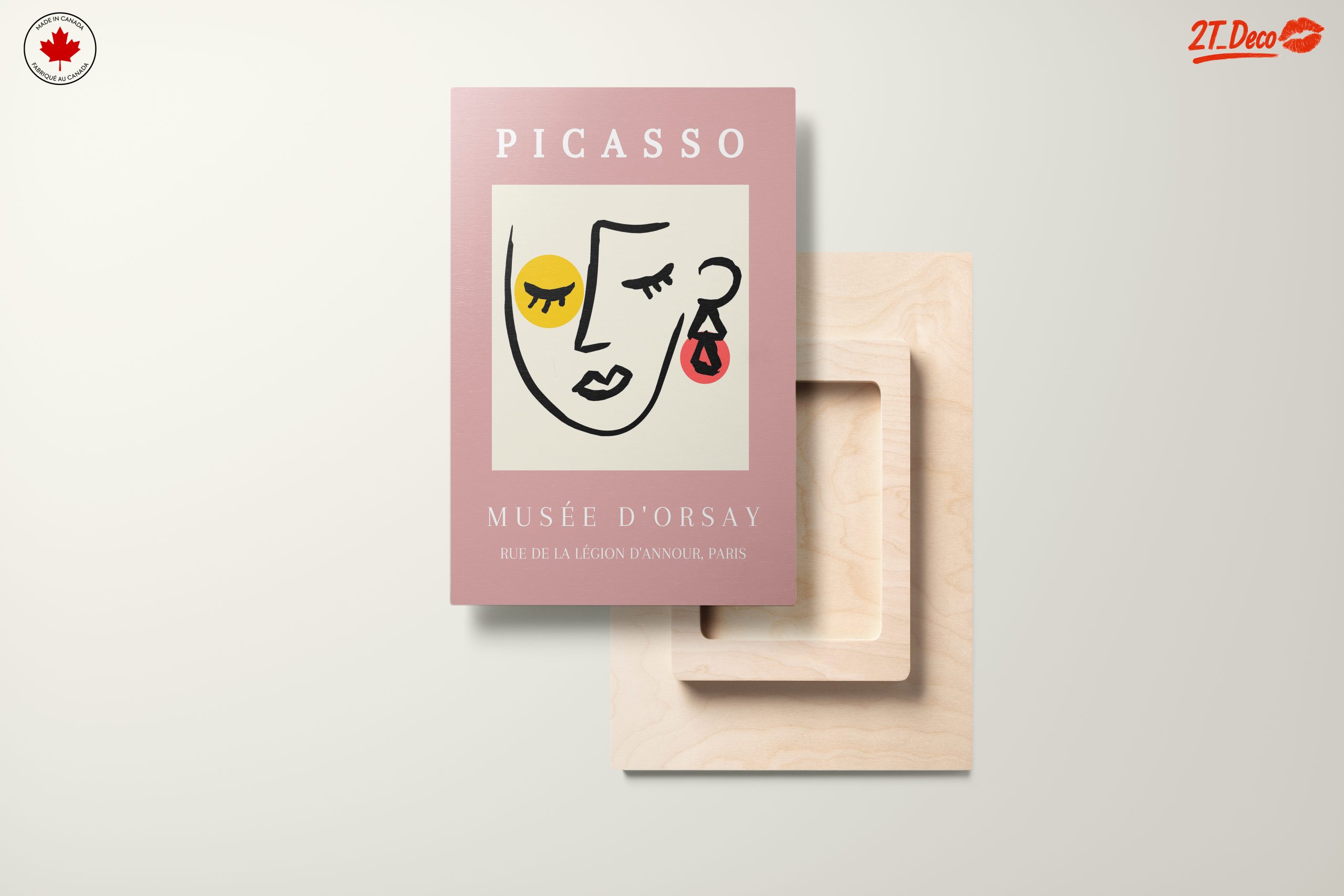 Modern Abstract Portrait by Picasso - Image 11