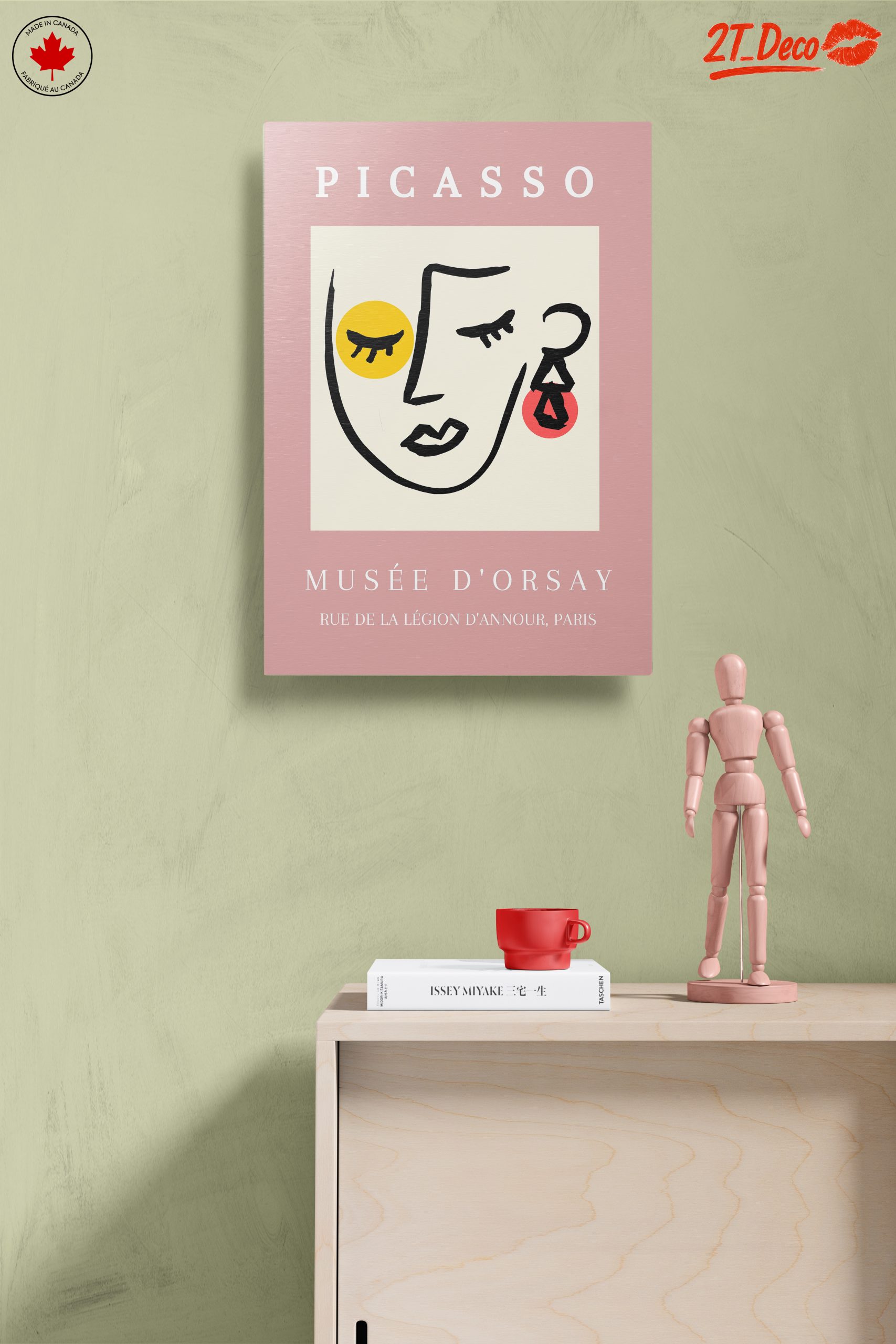 Modern Abstract Portrait by Picasso - Image 14