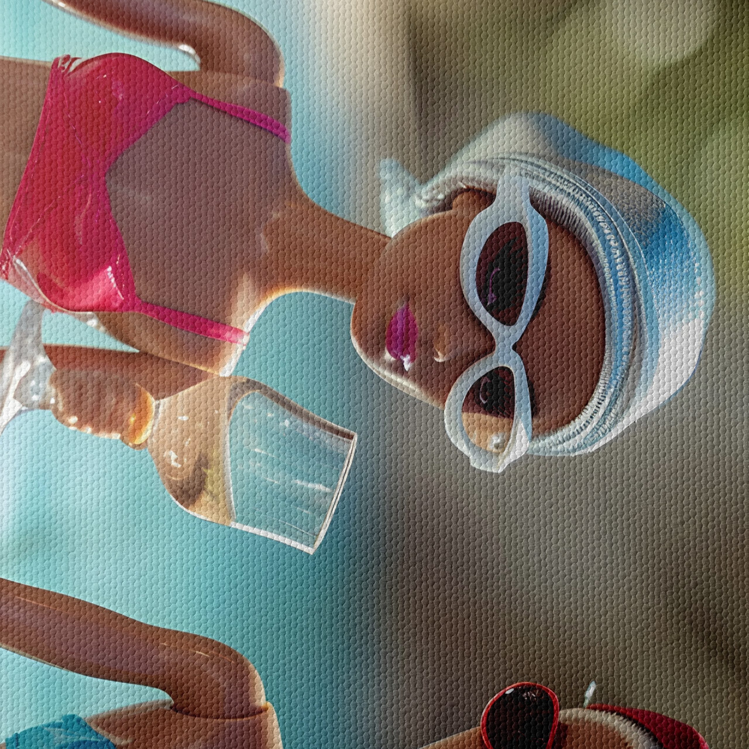 Stylized Dolls Relaxing by the Pool - Image 4