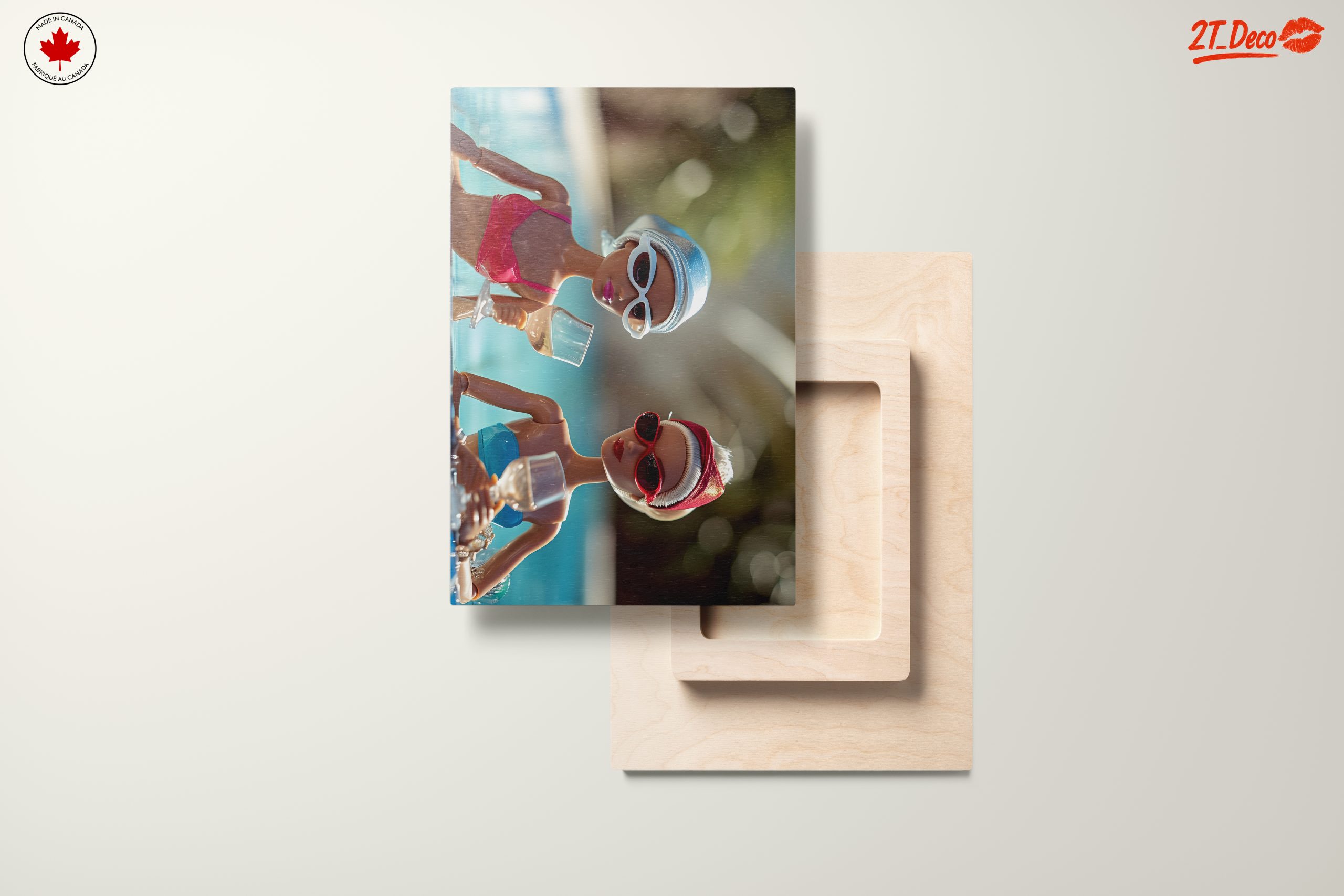 Stylized Dolls Relaxing by the Pool - Image 11