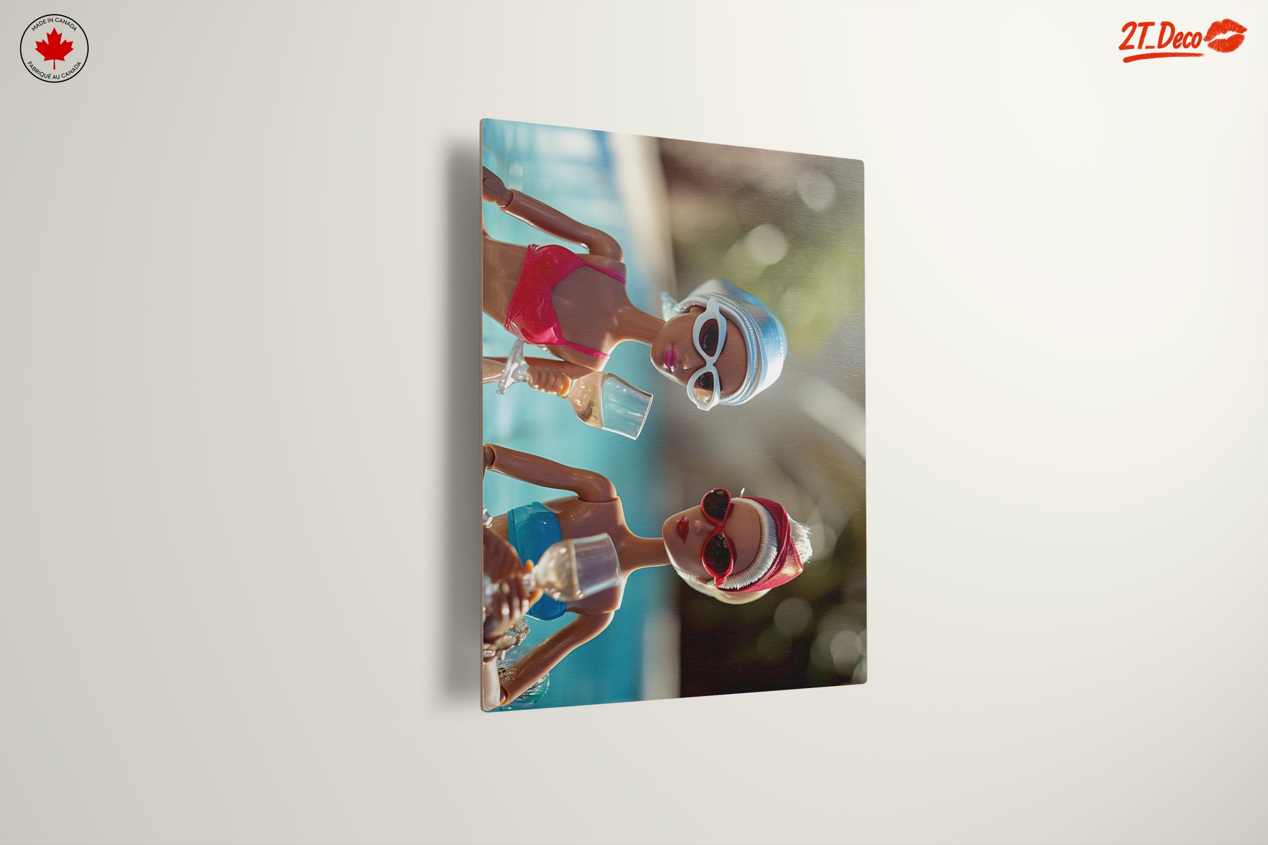 Stylized Dolls Relaxing by the Pool - Image 13