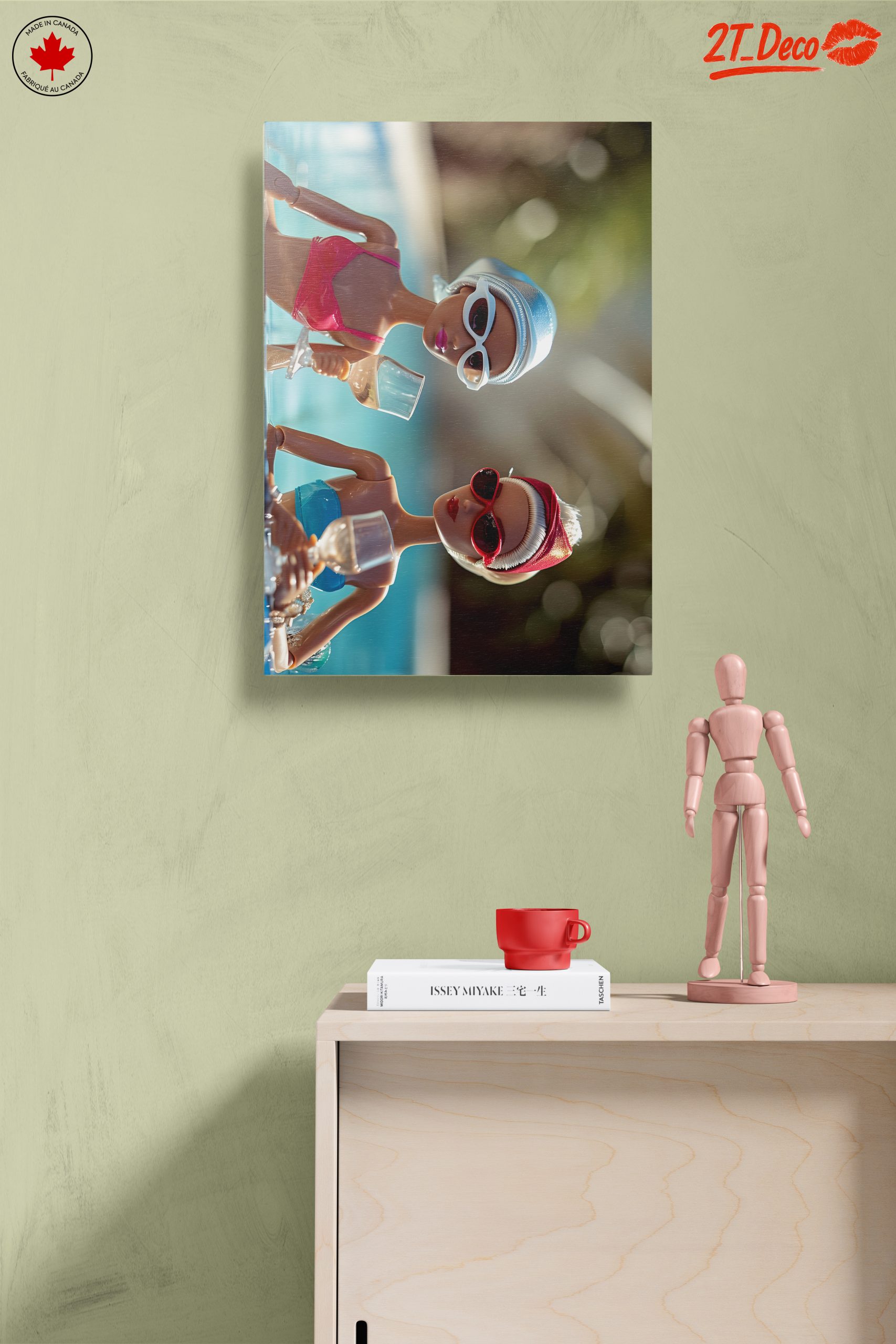 Stylized Dolls Relaxing by the Pool - Image 14