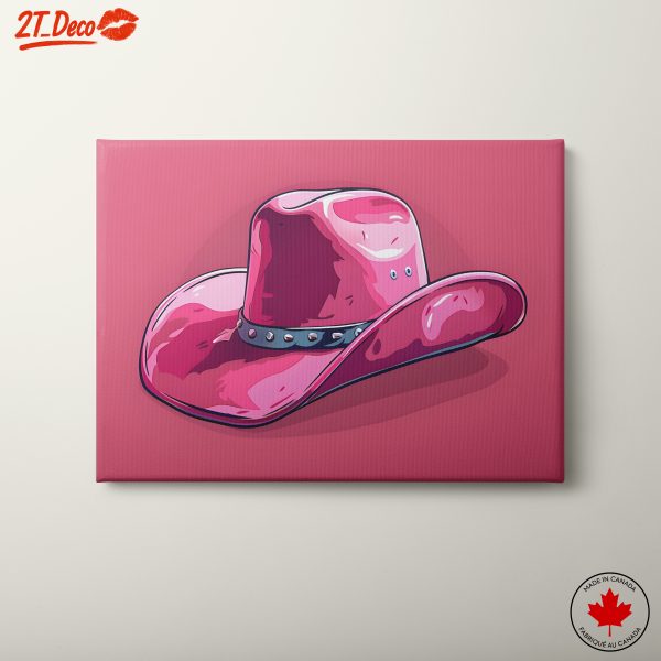 Playful Cowboy Hat Artwork