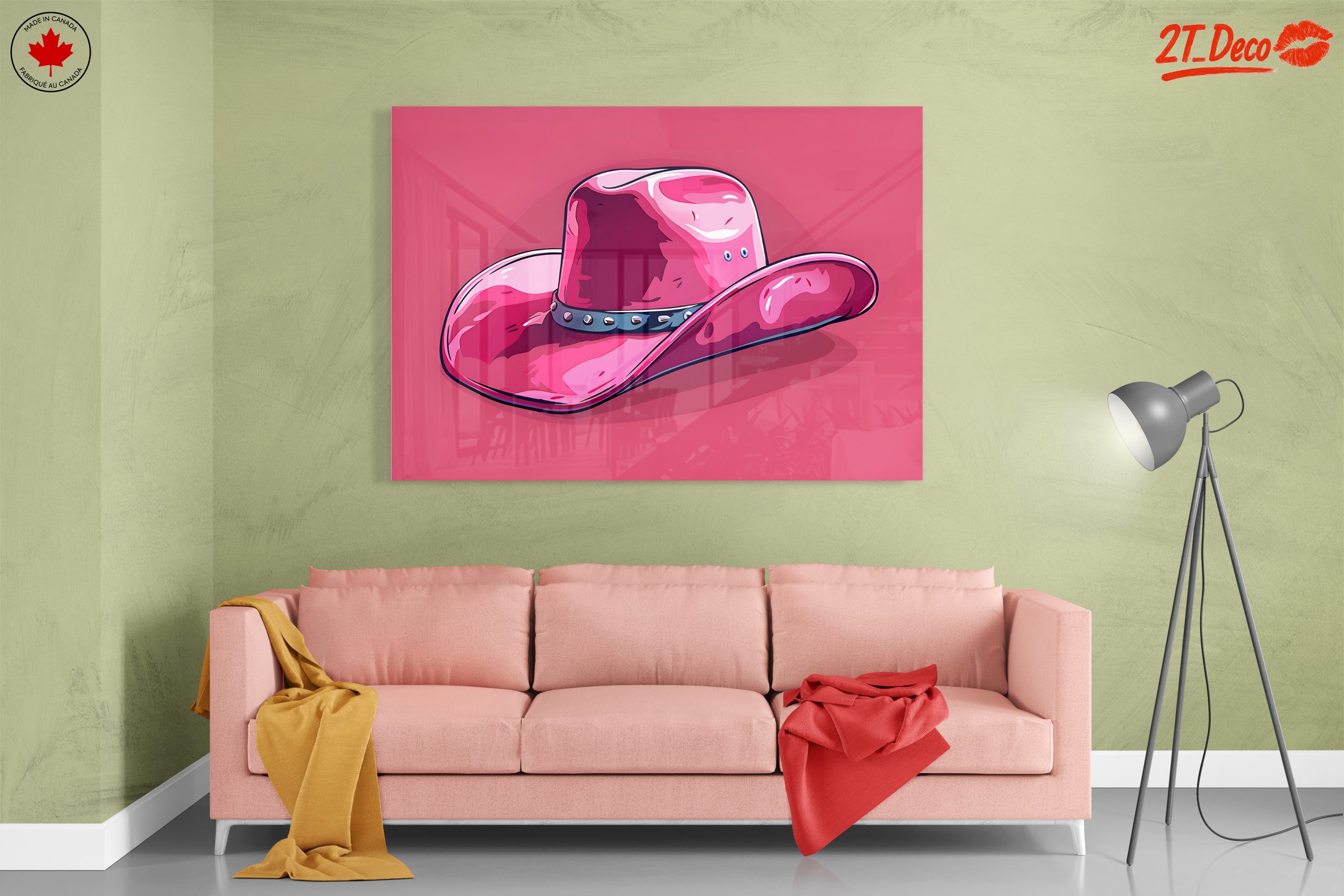 Playful Cowboy Hat Artwork - Image 7