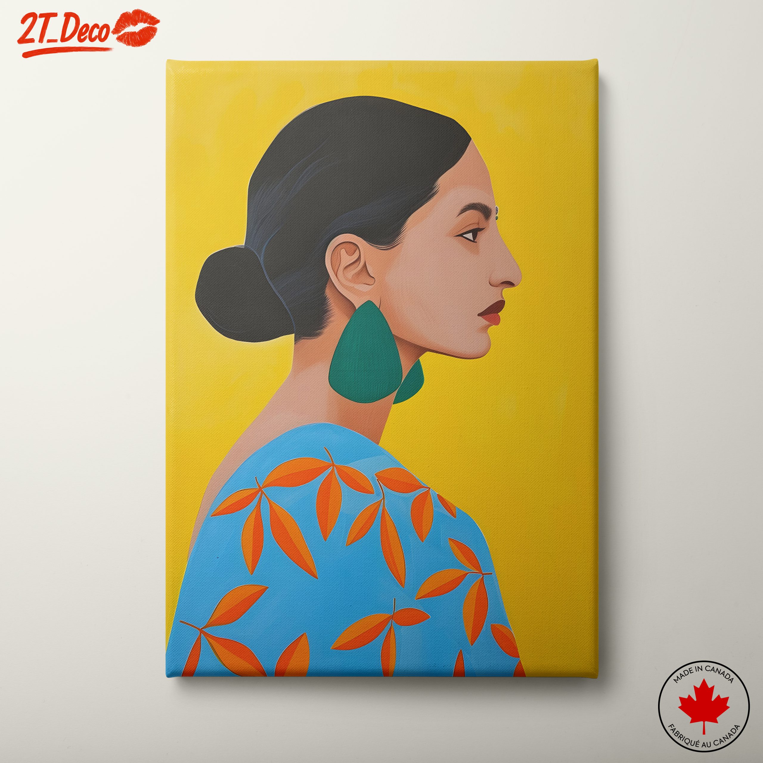 Stylized Contemporary Female Portrait 2