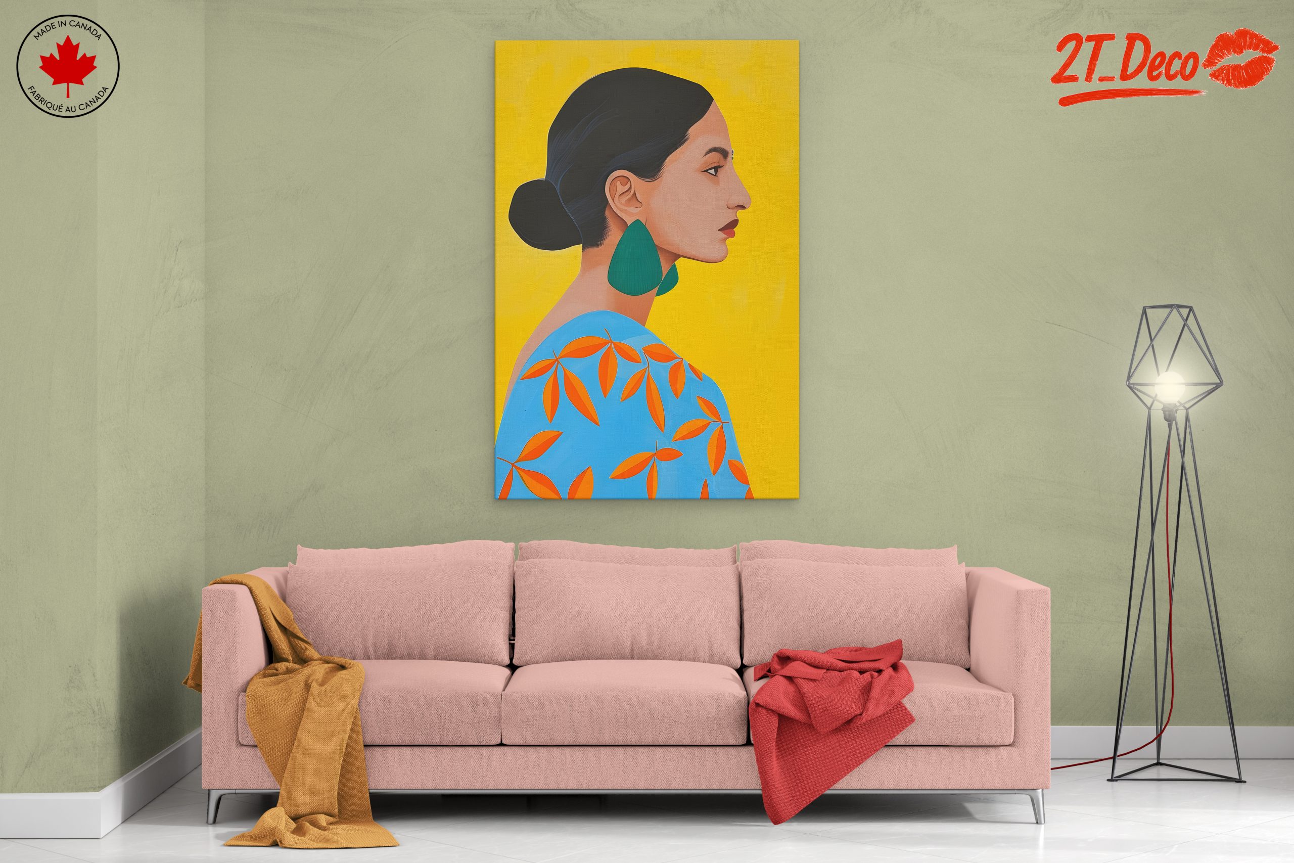Stylized Contemporary Female Portrait 2 - Image 2