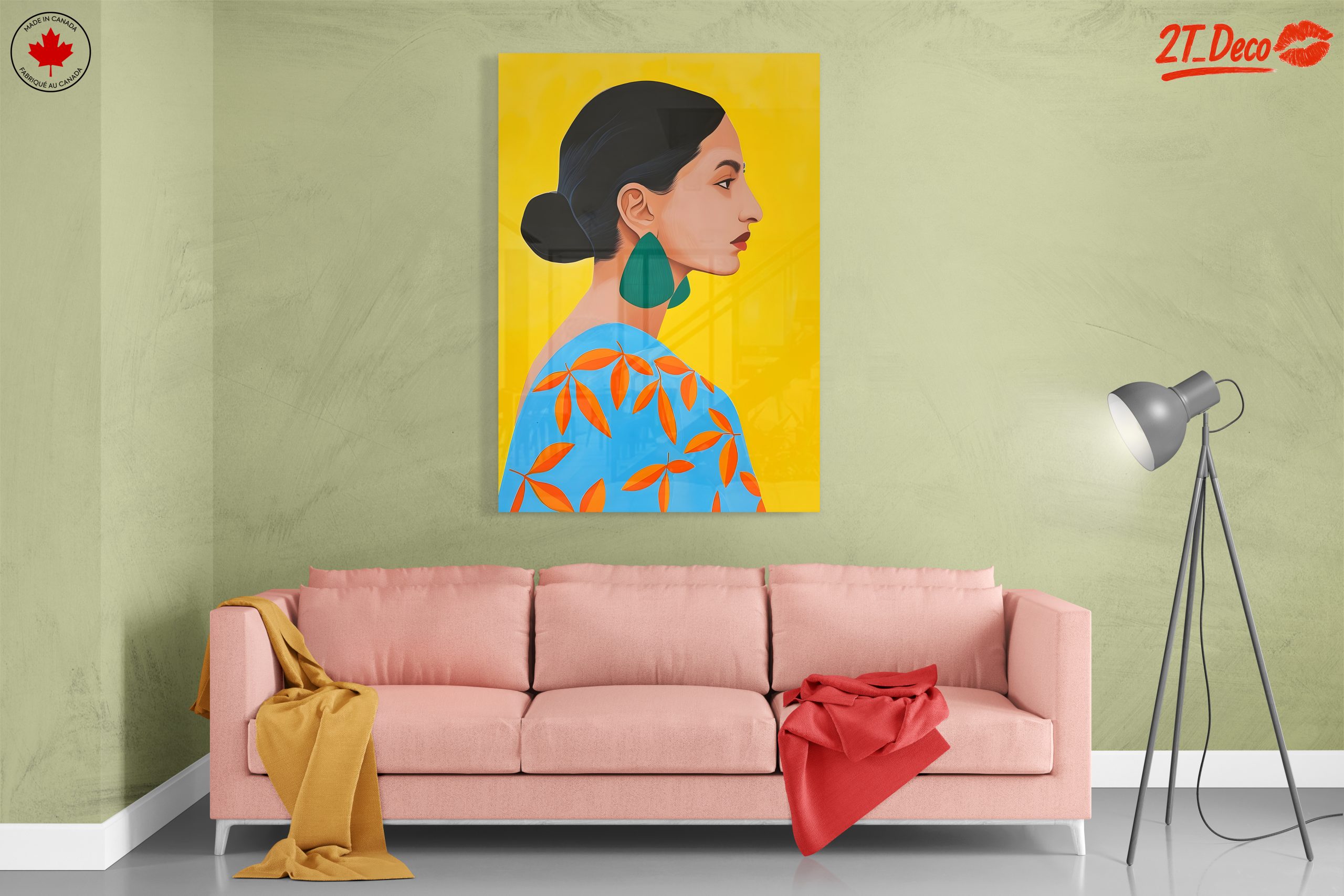 Stylized Contemporary Female Portrait 2 - Image 7