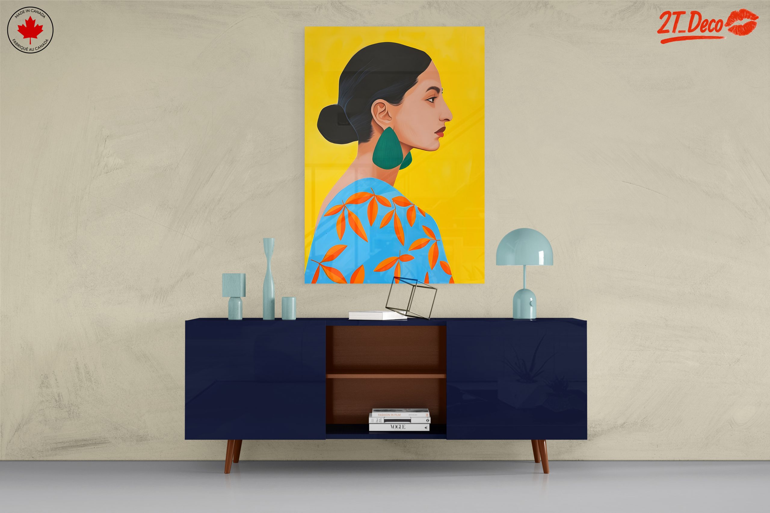 Stylized Contemporary Female Portrait 2 - Image 8