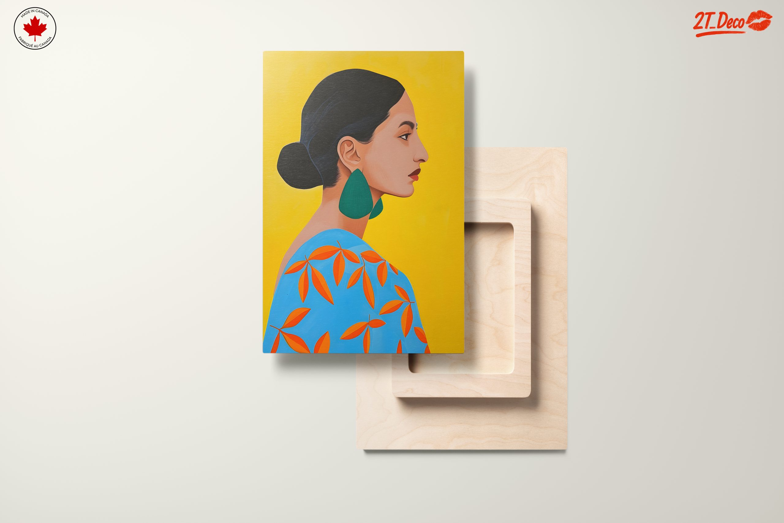 Stylized Contemporary Female Portrait 2 - Image 11