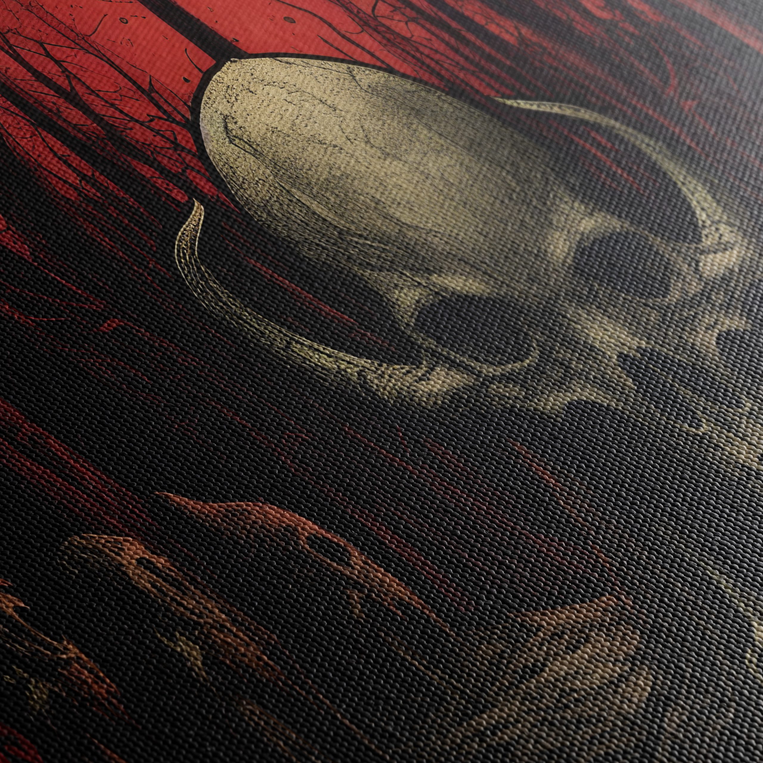 Skull and Dark Fantasy Art with Enigmatic Character - Image 5