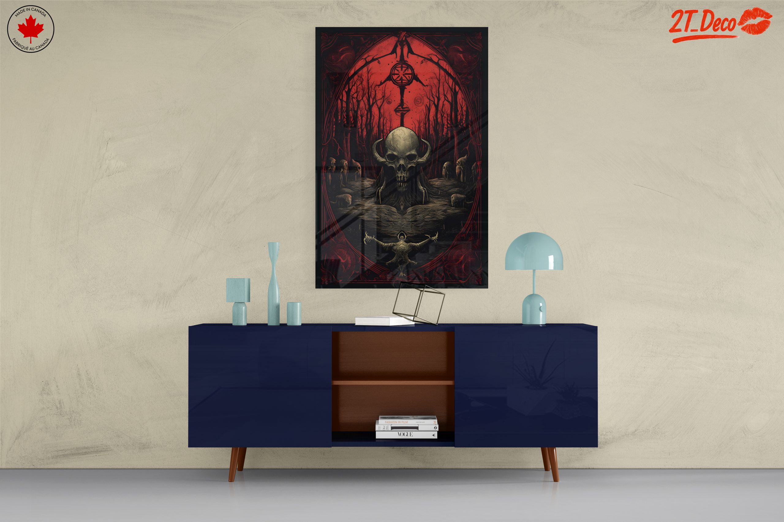 Skull and Dark Fantasy Art with Enigmatic Character - Image 8