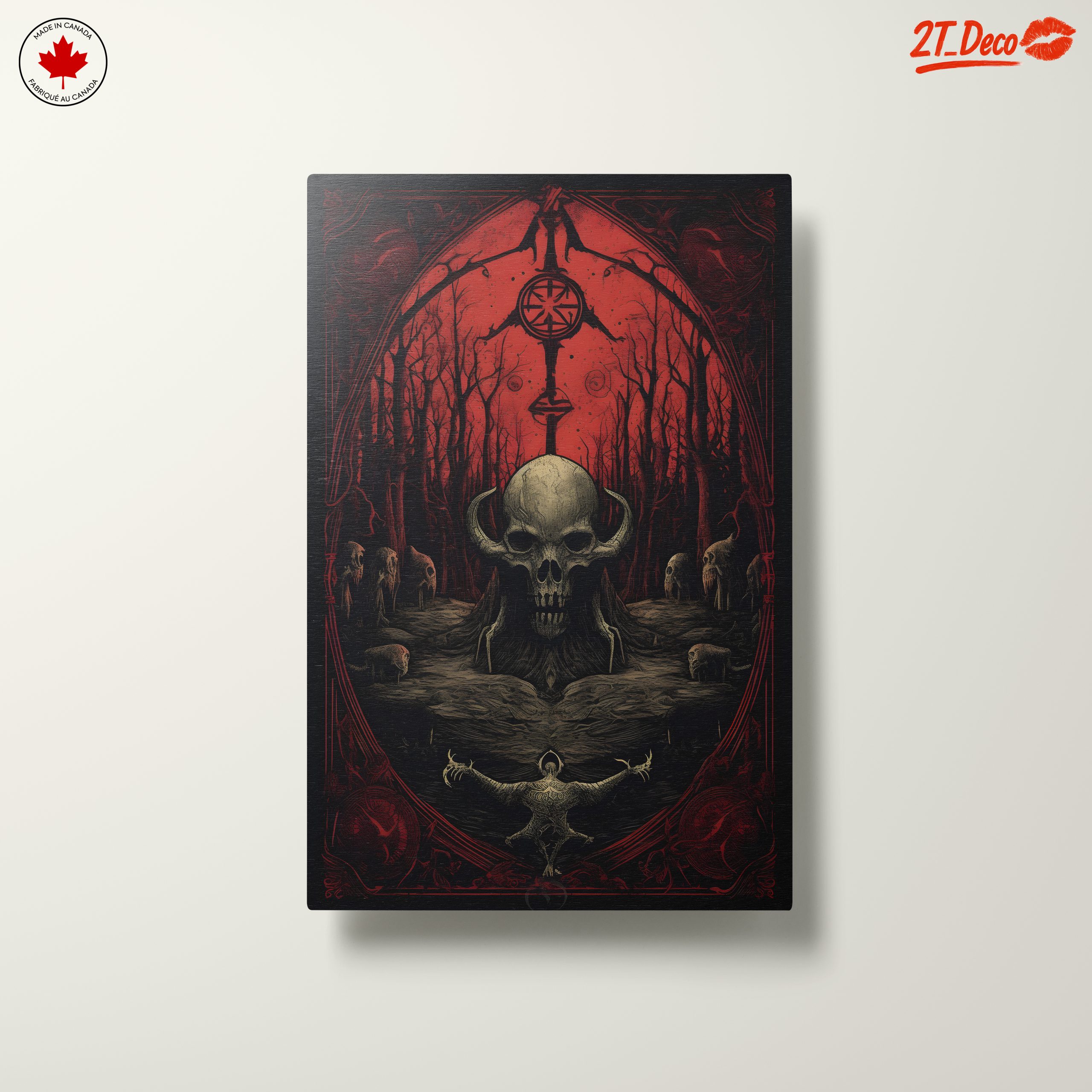 Skull and Dark Fantasy Art with Enigmatic Character - Image 10
