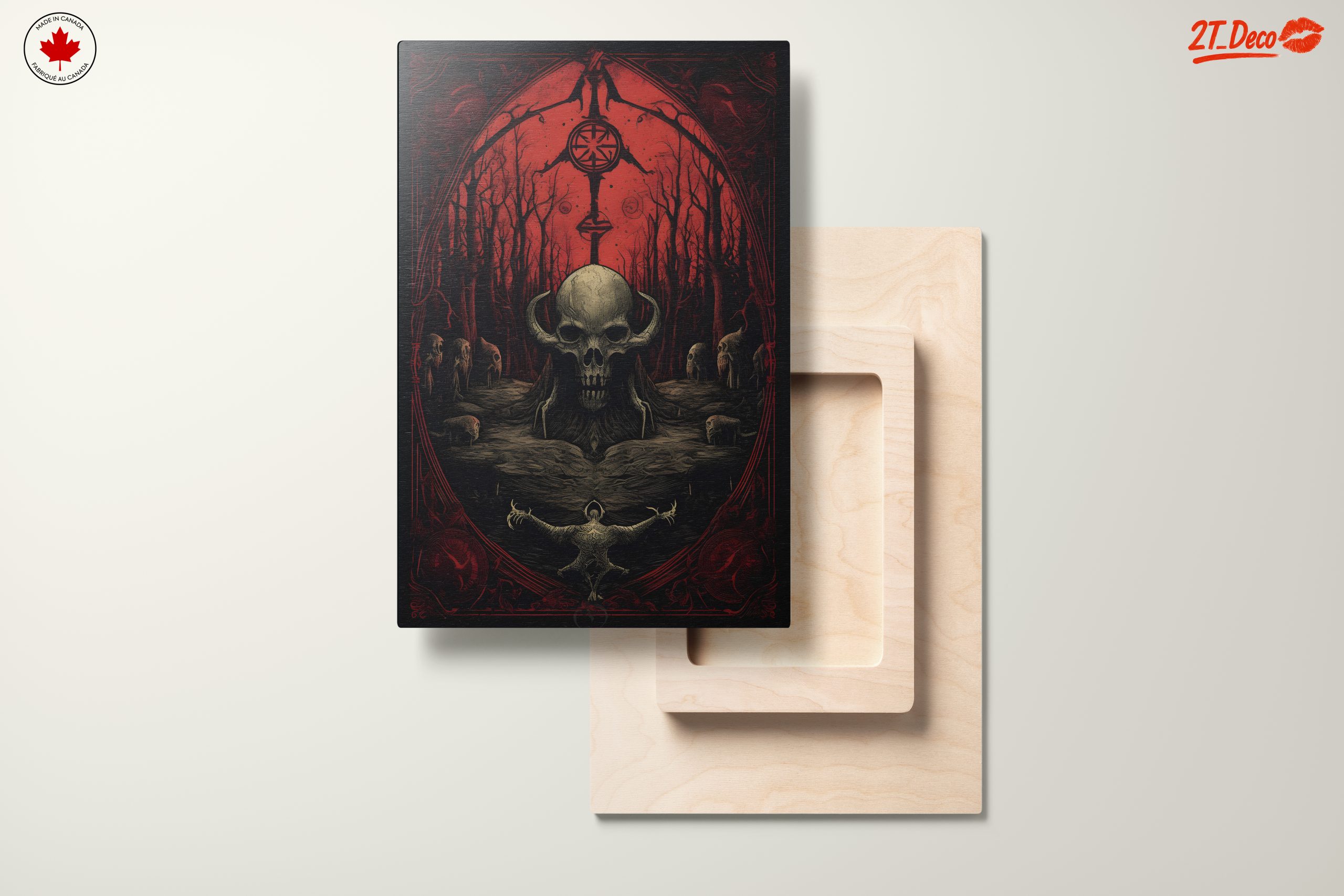 Skull and Dark Fantasy Art with Enigmatic Character - Image 11