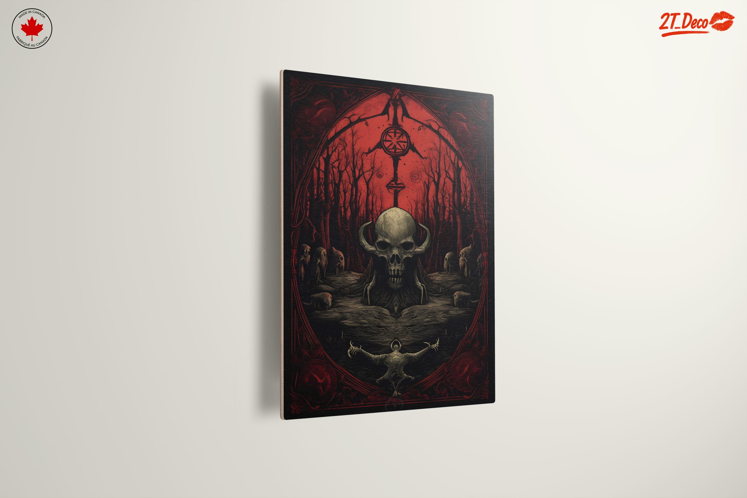 Skull and Dark Fantasy Art with Enigmatic Character - Image 13
