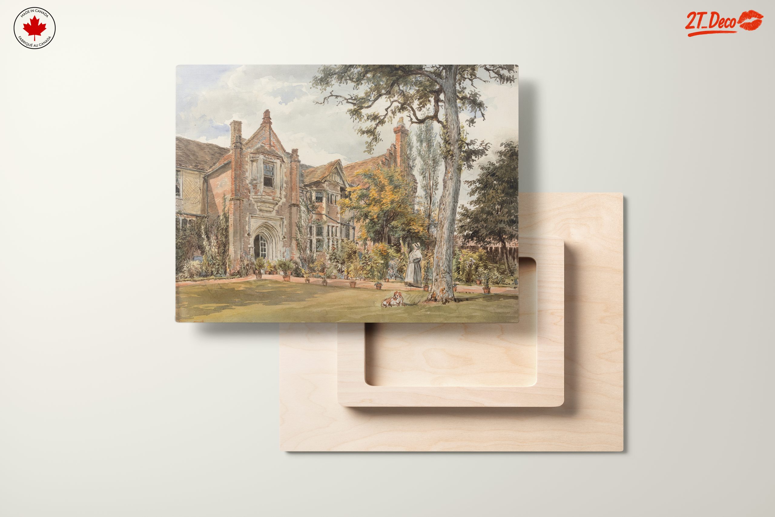 Charming Garden Architecture with Dog - Image 11