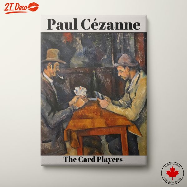 The Card Players by Paul Cézanne Art