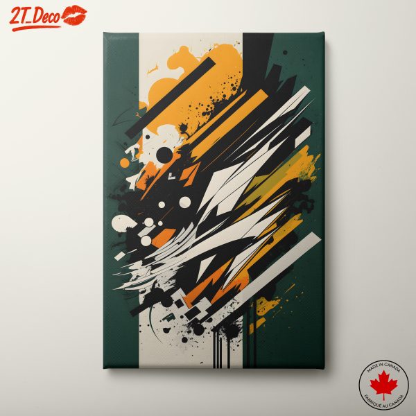 Vibrant Dynamic Abstract Artwork 5