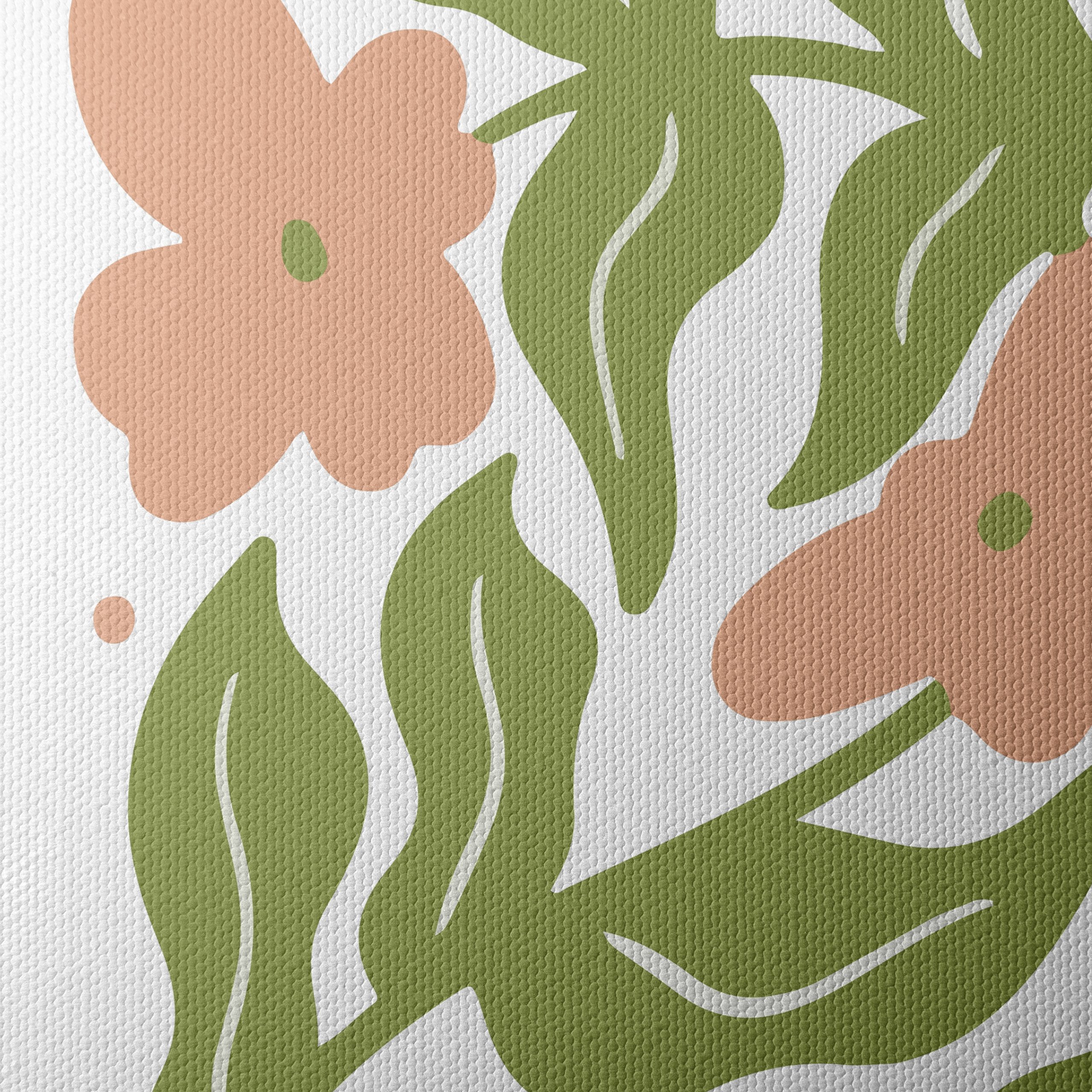 Abstract Floral Composition with Soft Colors - Image 4