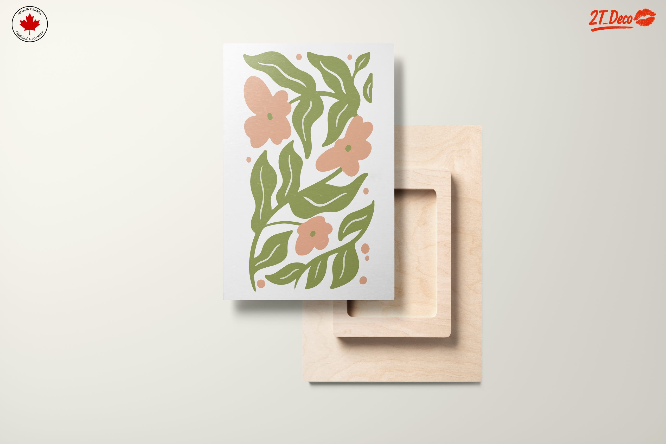 Abstract Floral Composition with Soft Colors - Image 11