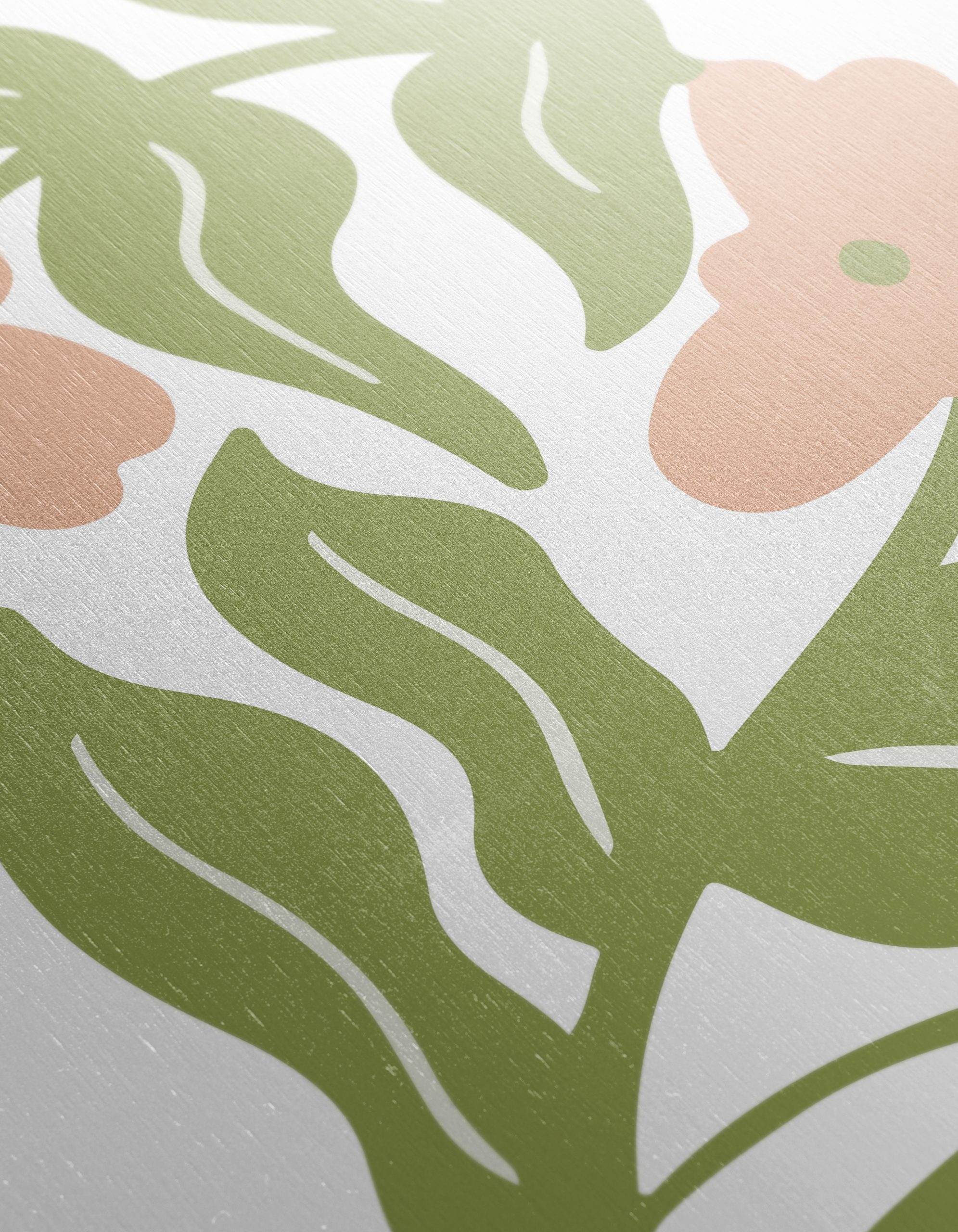 Abstract Floral Composition with Soft Colors - Image 12