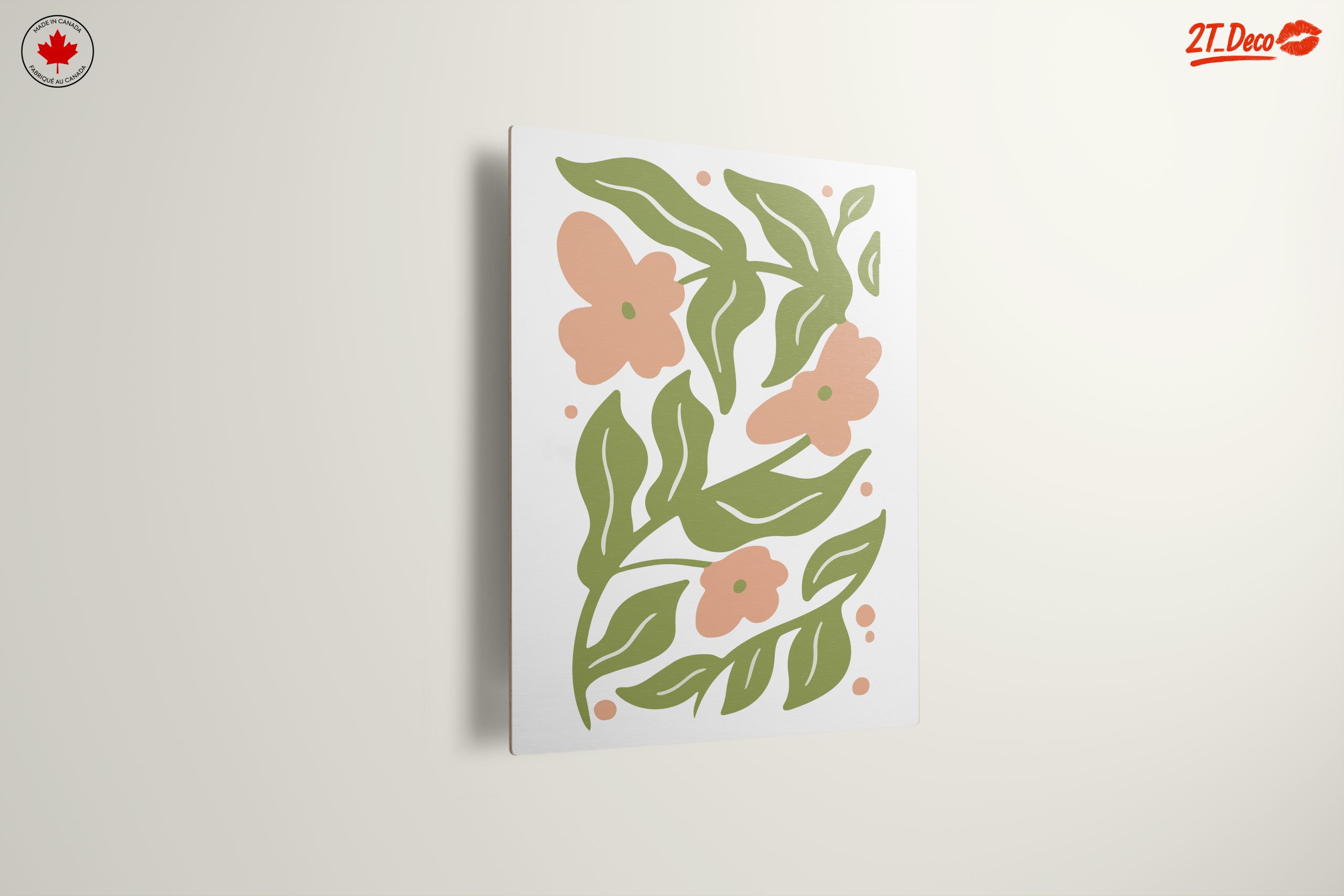 Abstract Floral Composition with Soft Colors - Image 13