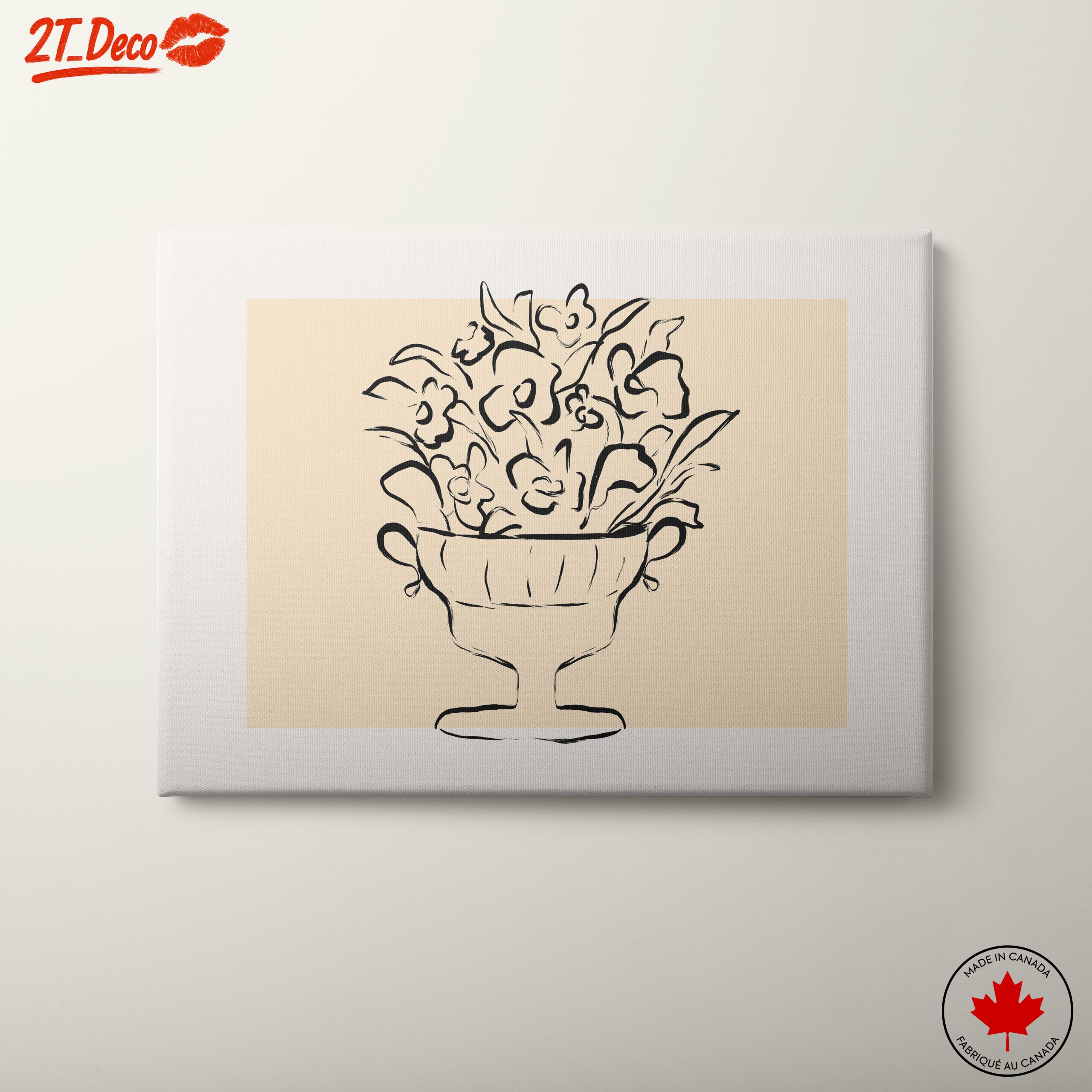 Elegant Floral Composition in Vase