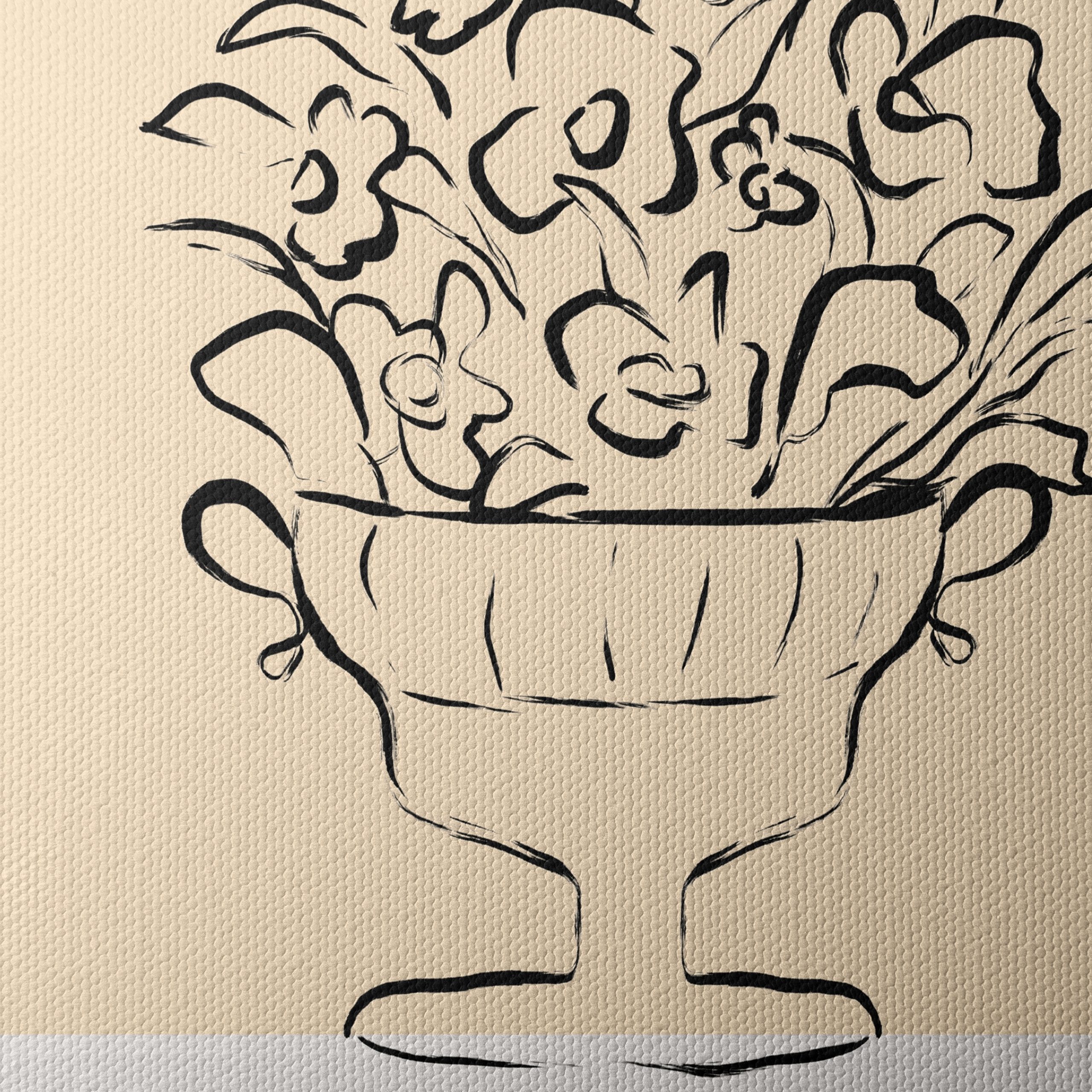Elegant Floral Composition in Vase - Image 4