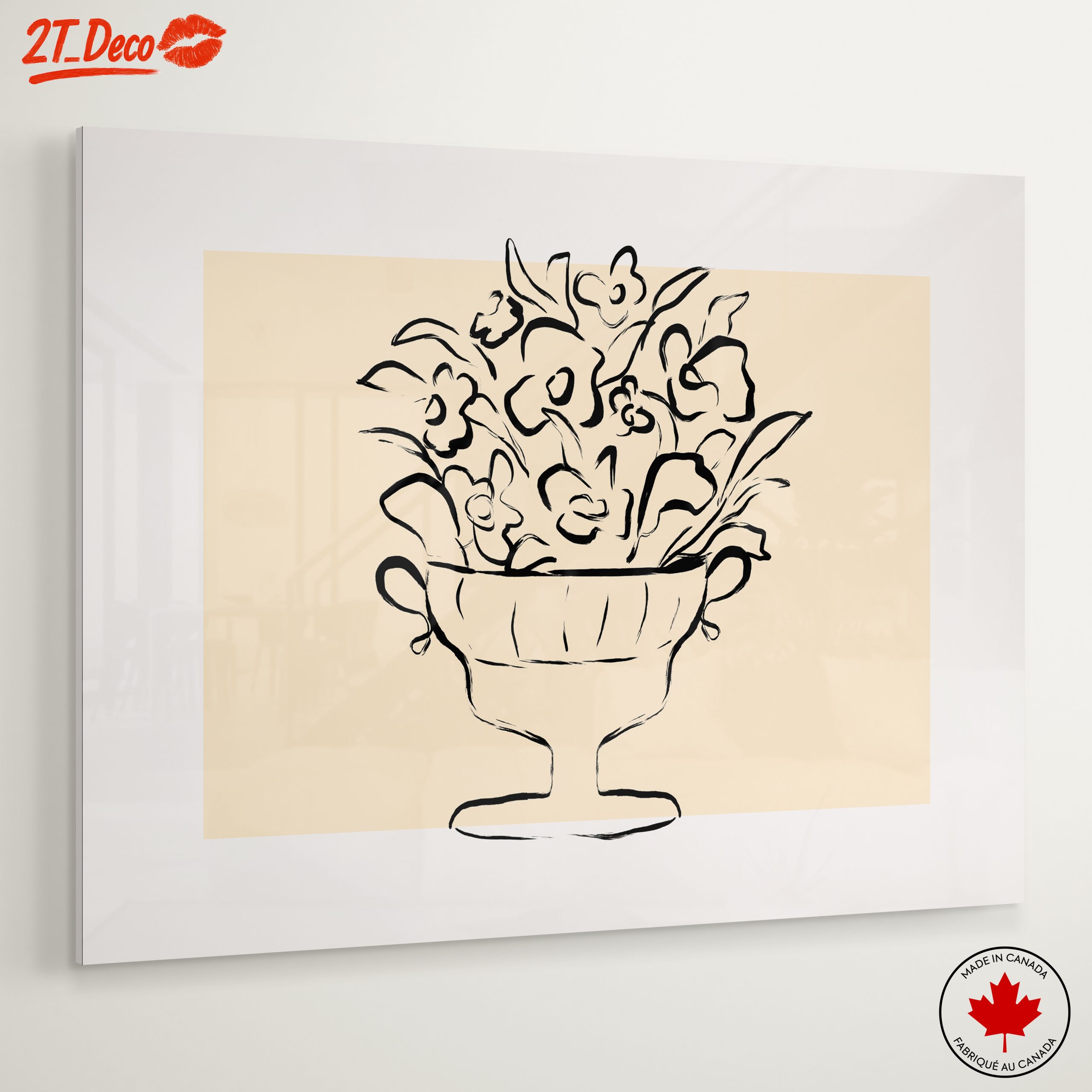 Elegant Floral Composition in Vase - Image 6