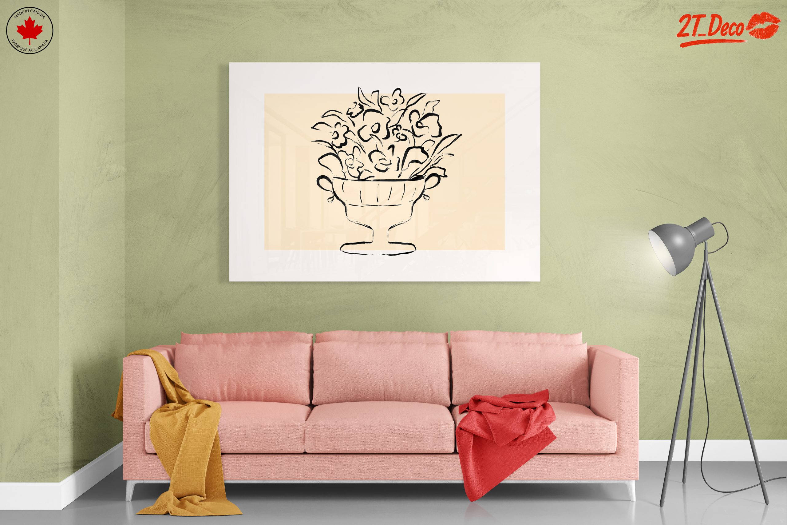 Elegant Floral Composition in Vase - Image 7