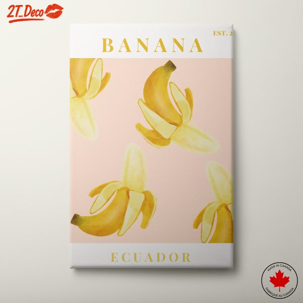 Stylized Banana Art Print