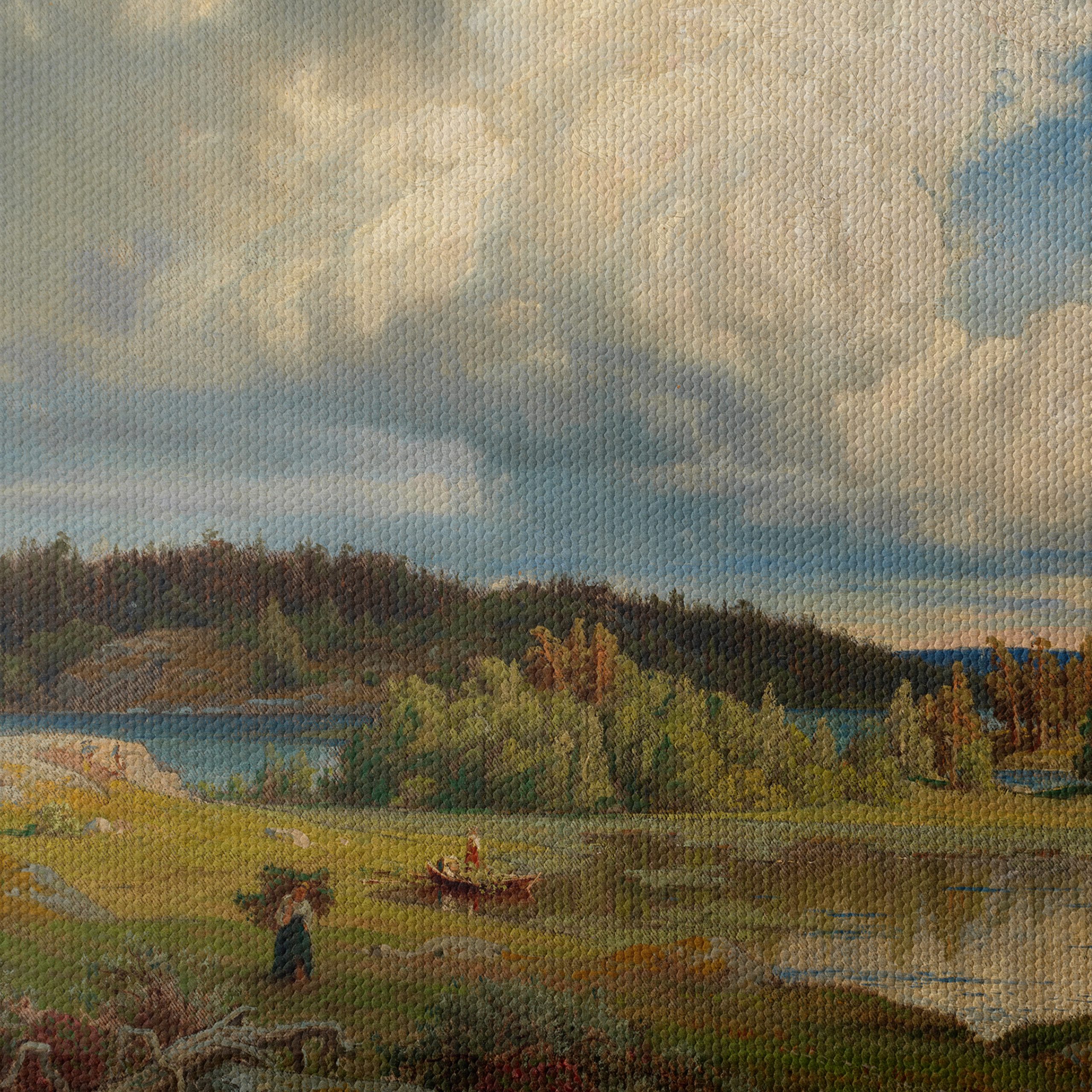 Serene Abstract Landscape with Lush Nature - Image 4