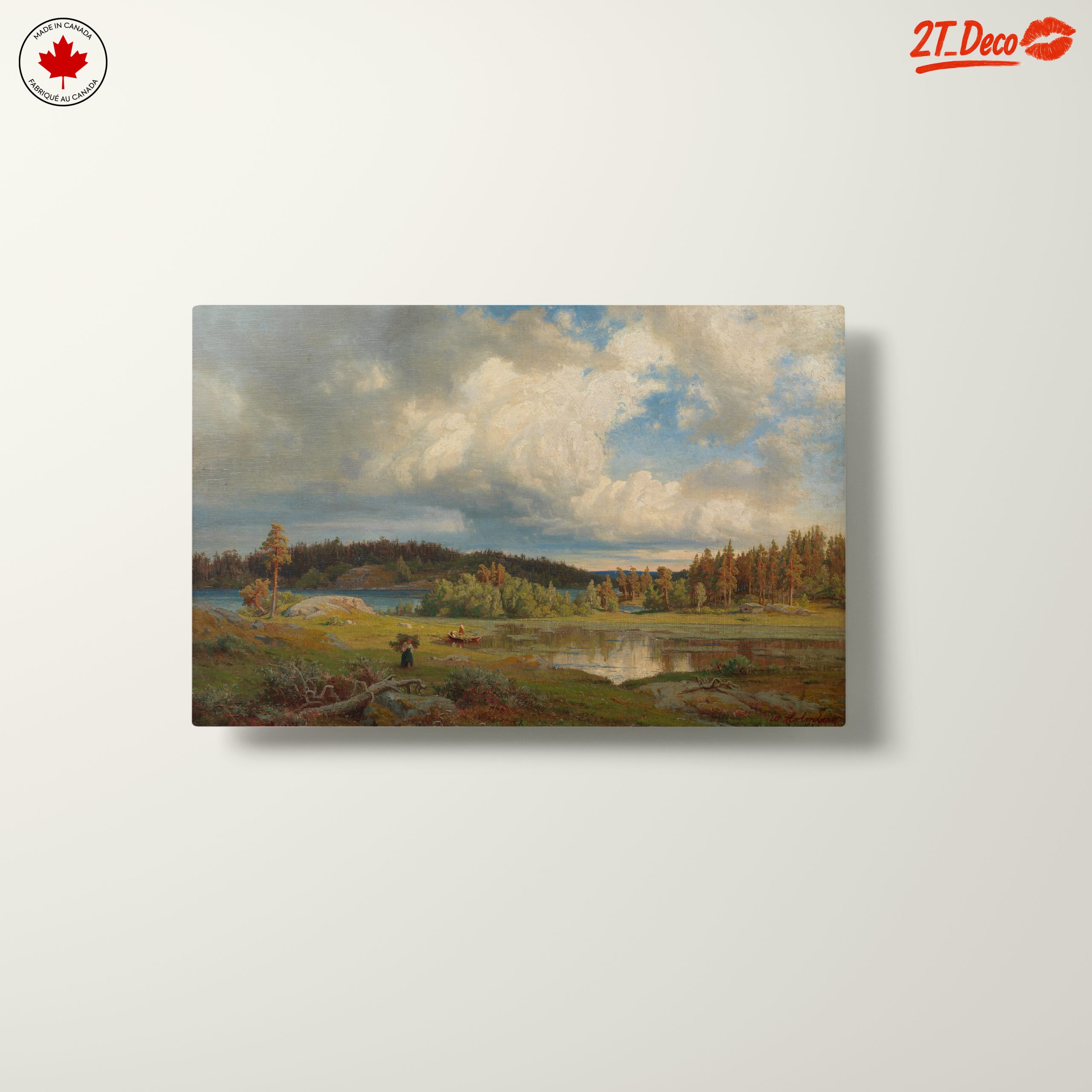 Serene Abstract Landscape with Lush Nature - Image 10