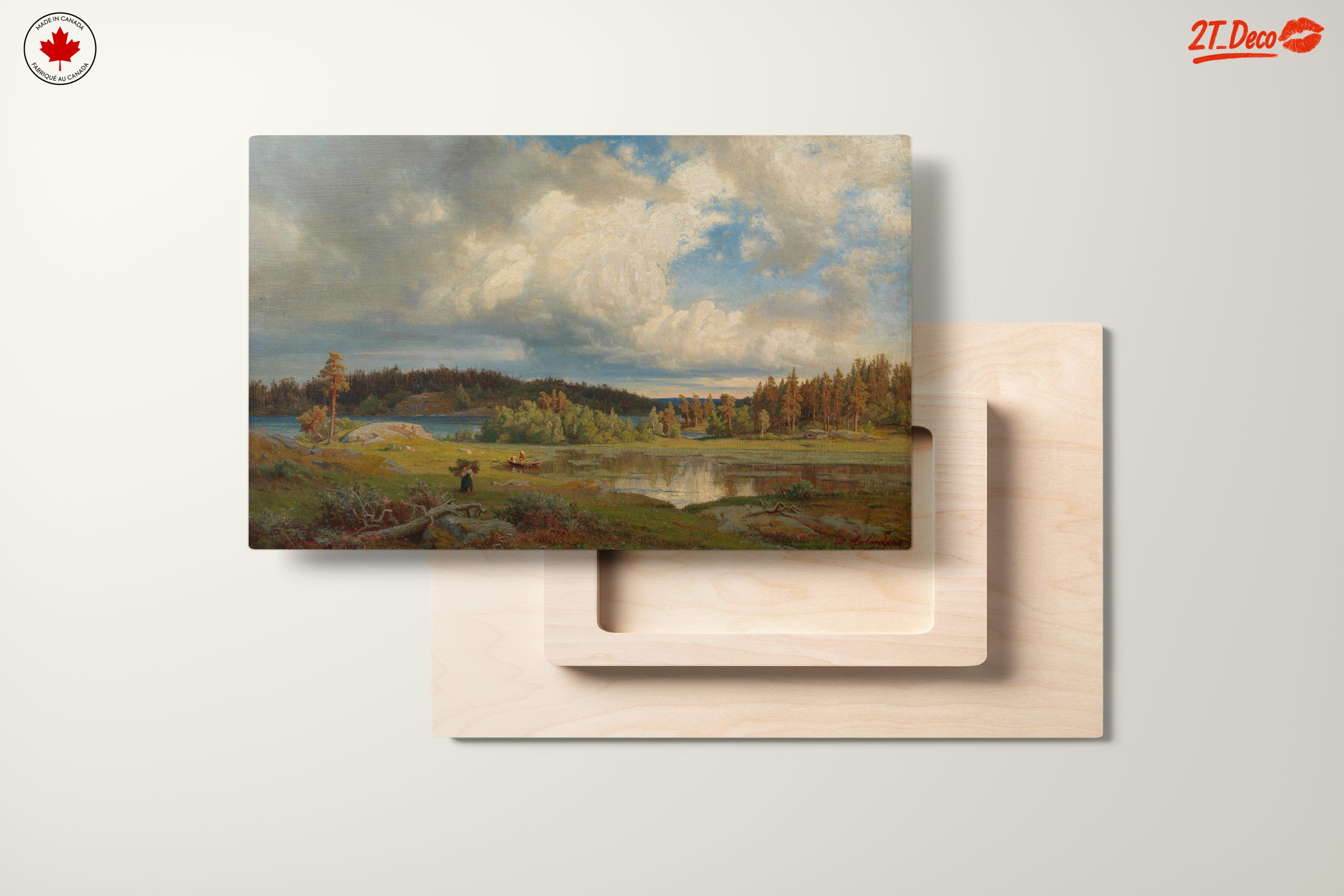 Serene Abstract Landscape with Lush Nature - Image 11