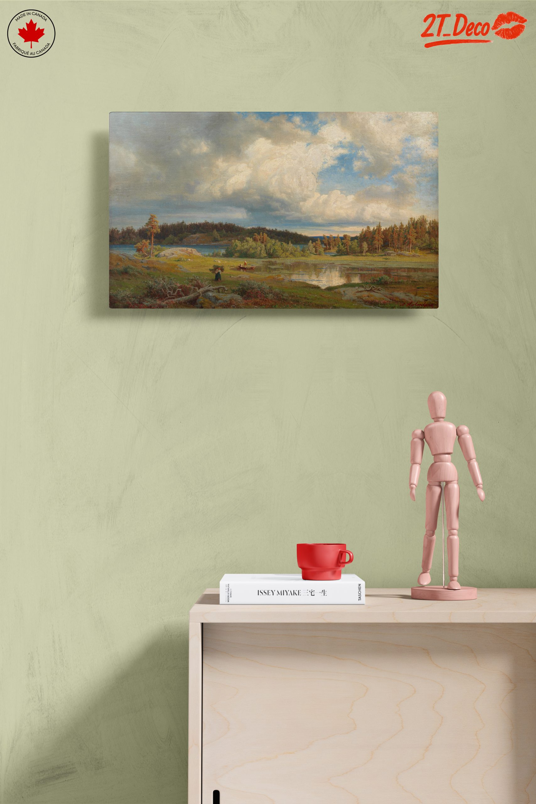 Serene Abstract Landscape with Lush Nature - Image 14