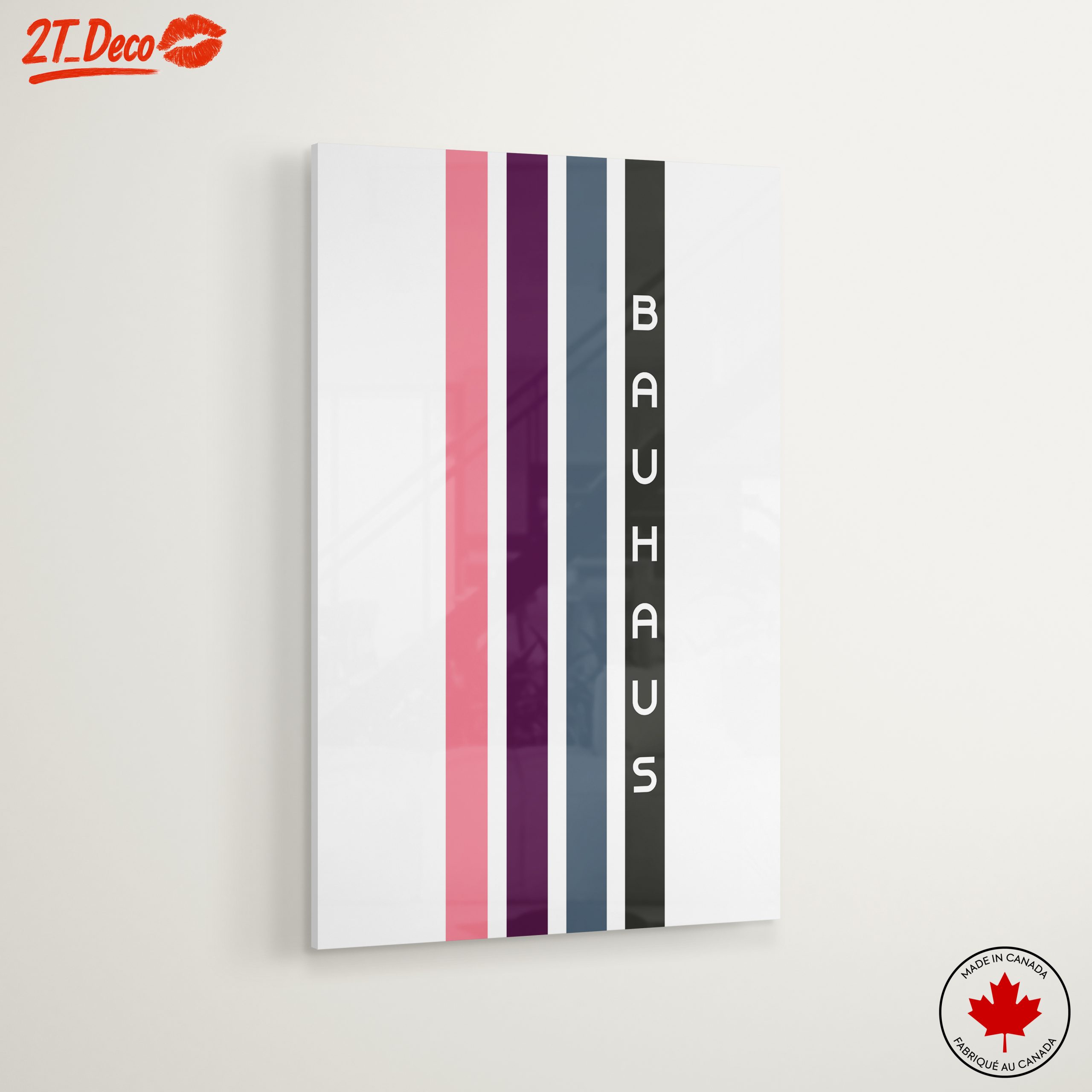 Modern Bauhaus Geometric Wall Art - Image 6