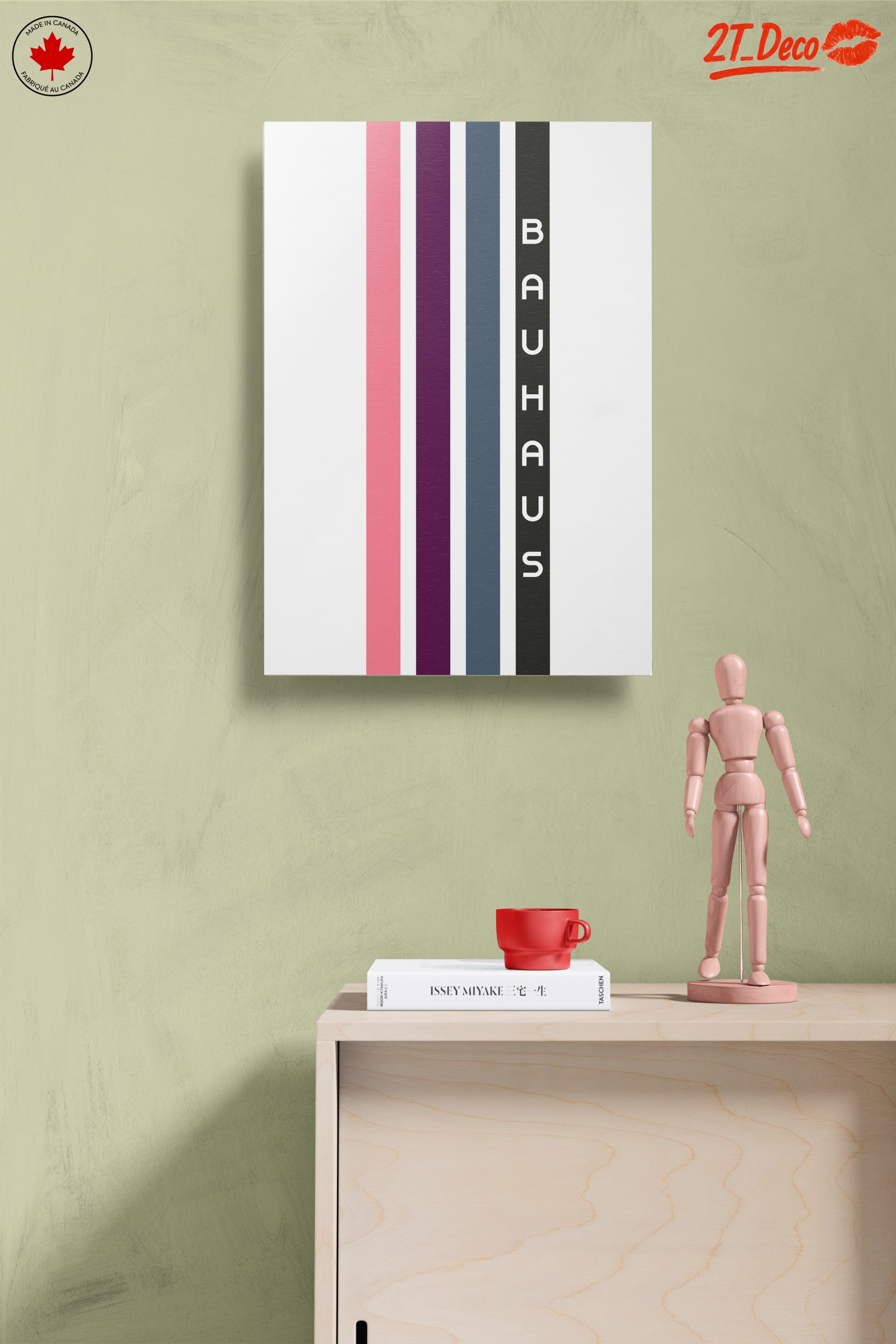 Modern Bauhaus Geometric Wall Art - Image 14