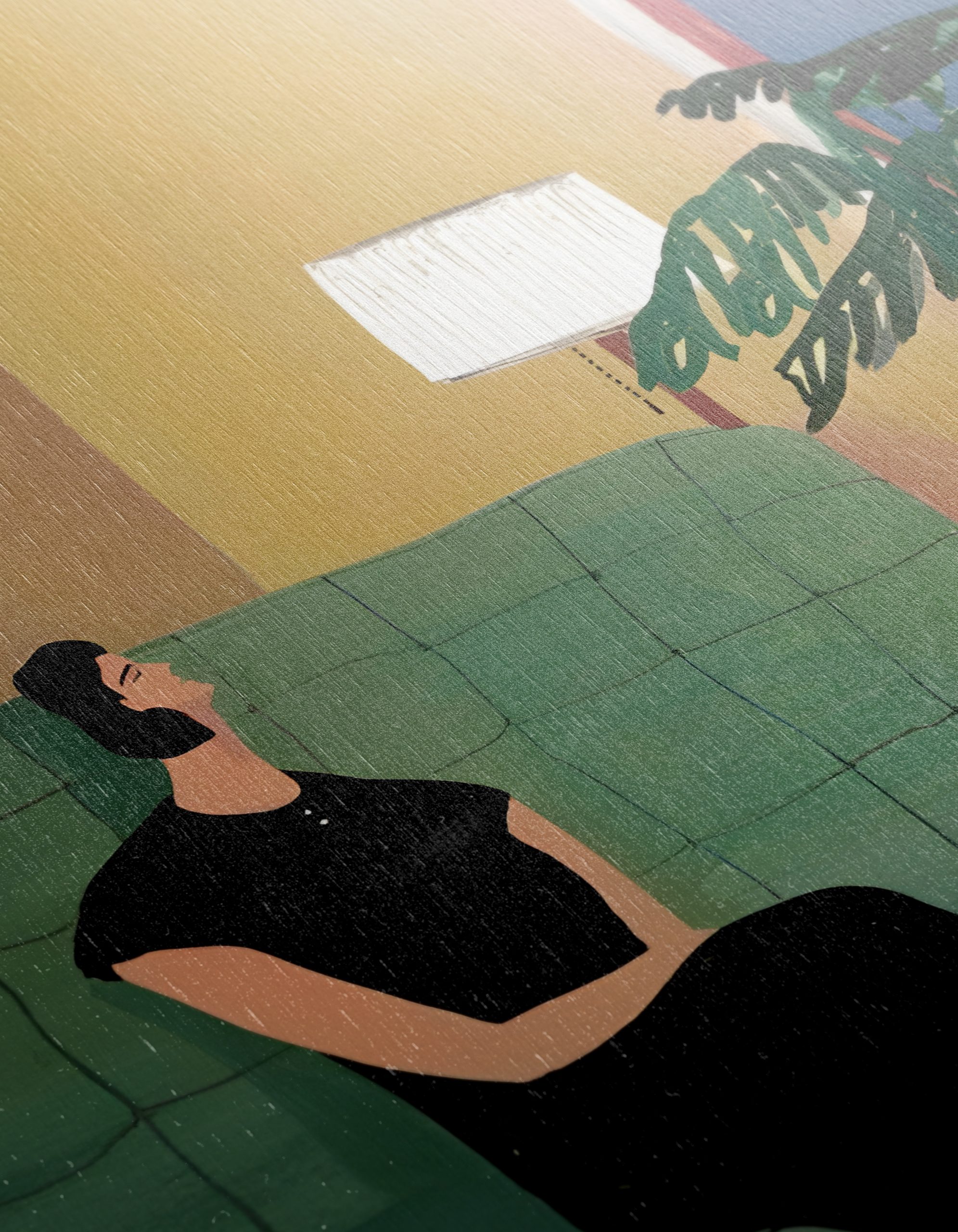 Contemporary Portrait of a Woman and Dog - Image 12
