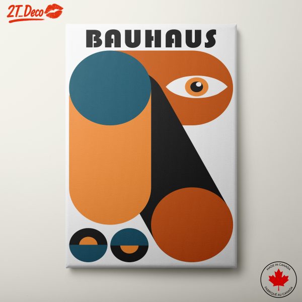 Bold Bauhaus Geometric Art Design