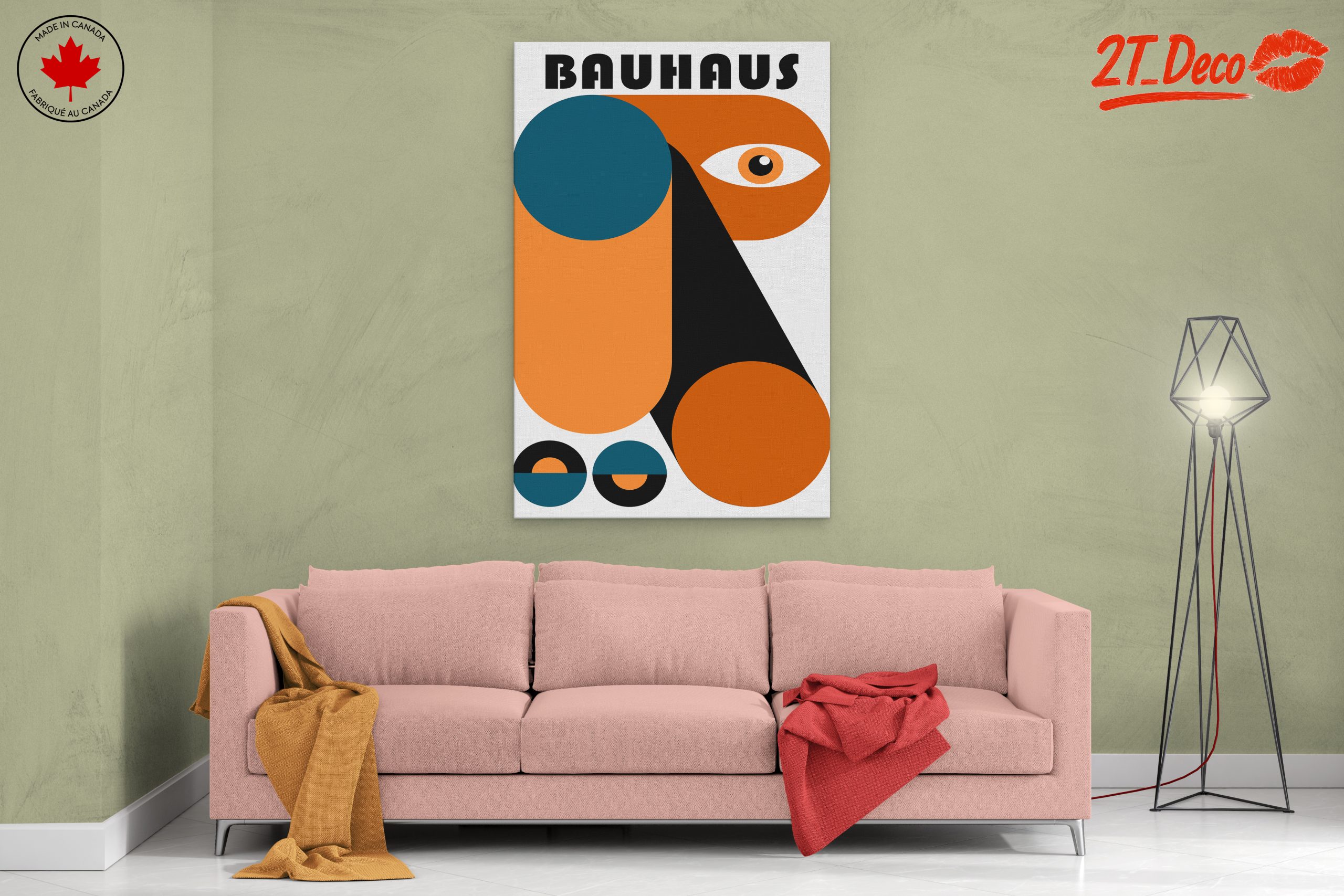 Bold Bauhaus Geometric Art Design - Image 2