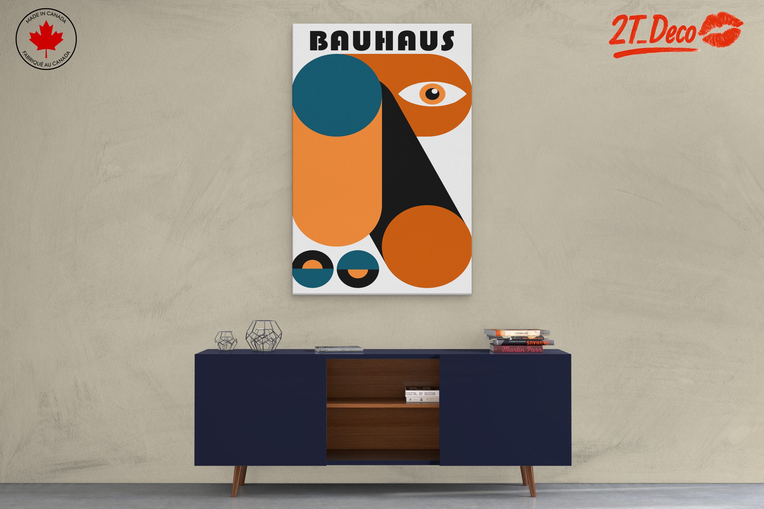 Bold Bauhaus Geometric Art Design - Image 3