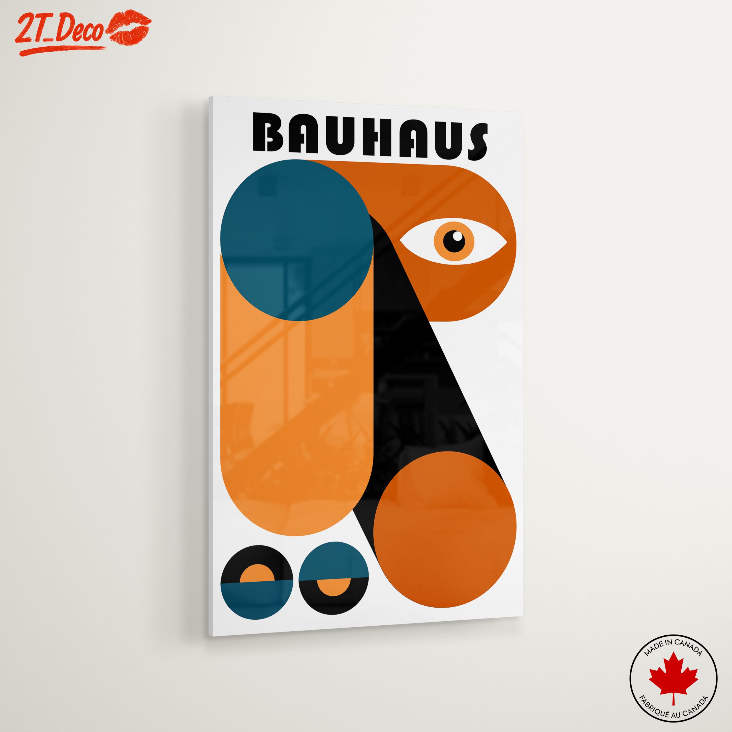 Bold Bauhaus Geometric Art Design - Image 6