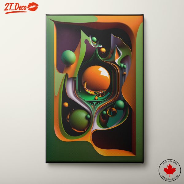 Vibrant Dynamic Abstract Artwork 12