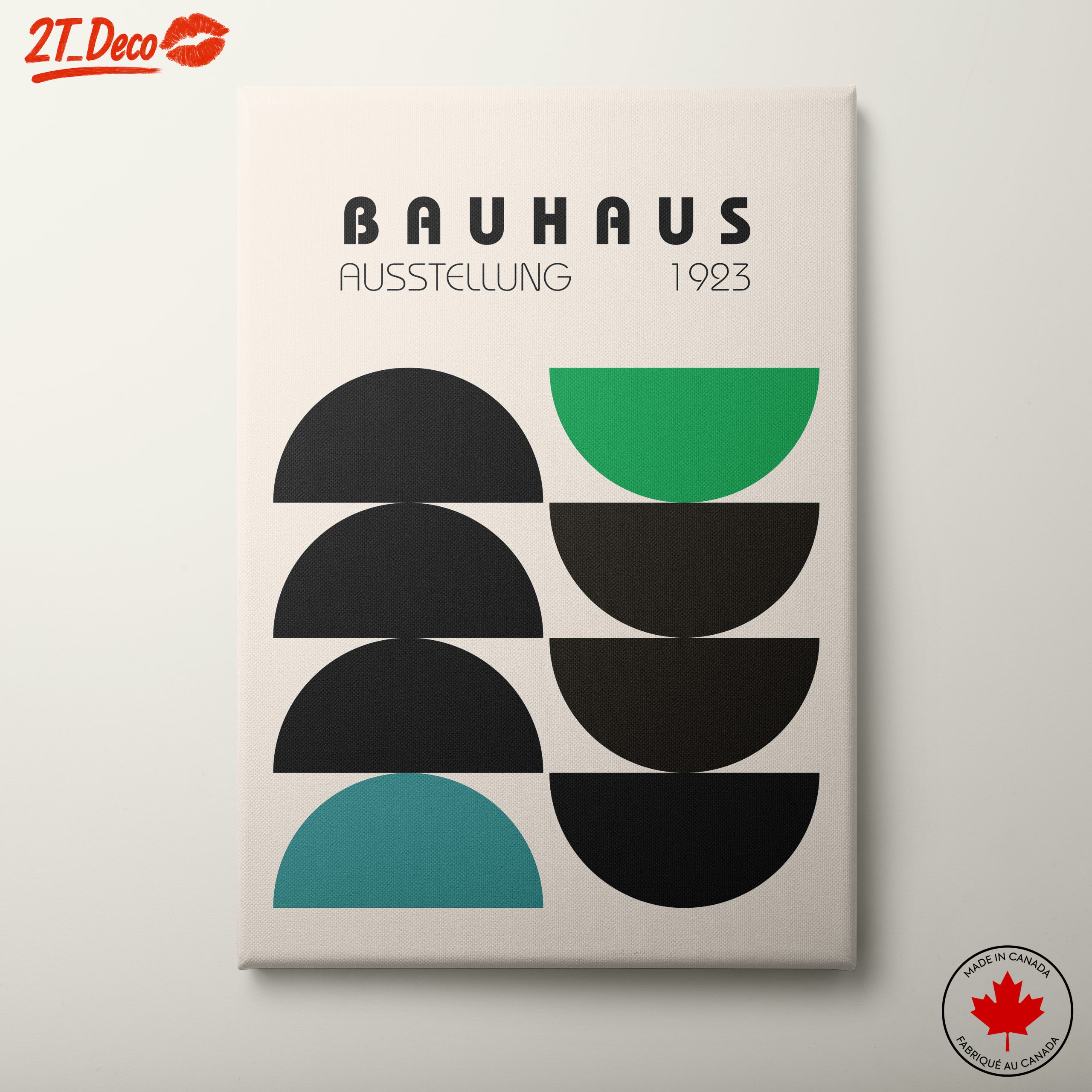 Bauhaus Artistic Exhibition Poster