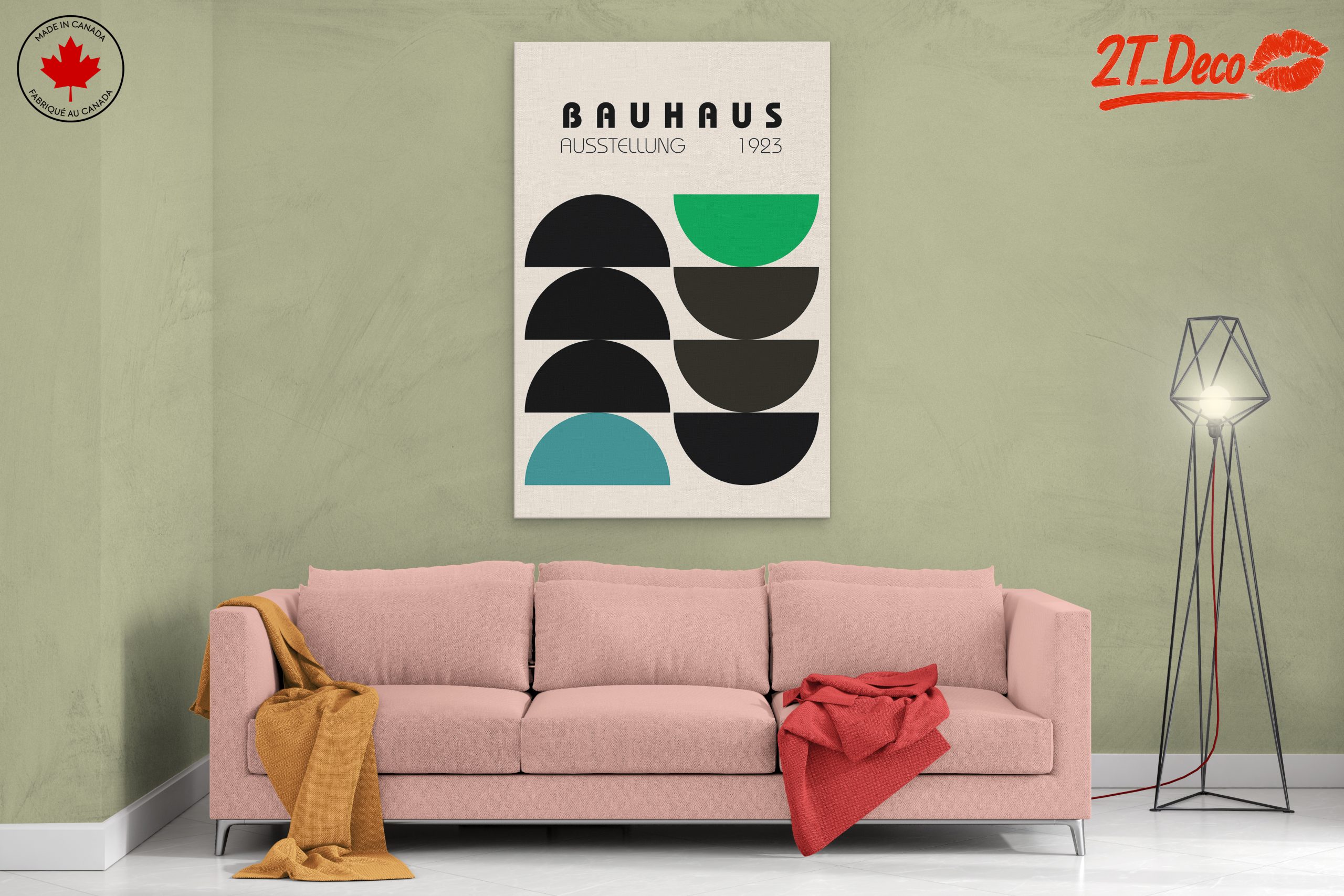 Bauhaus Artistic Exhibition Poster - Image 2