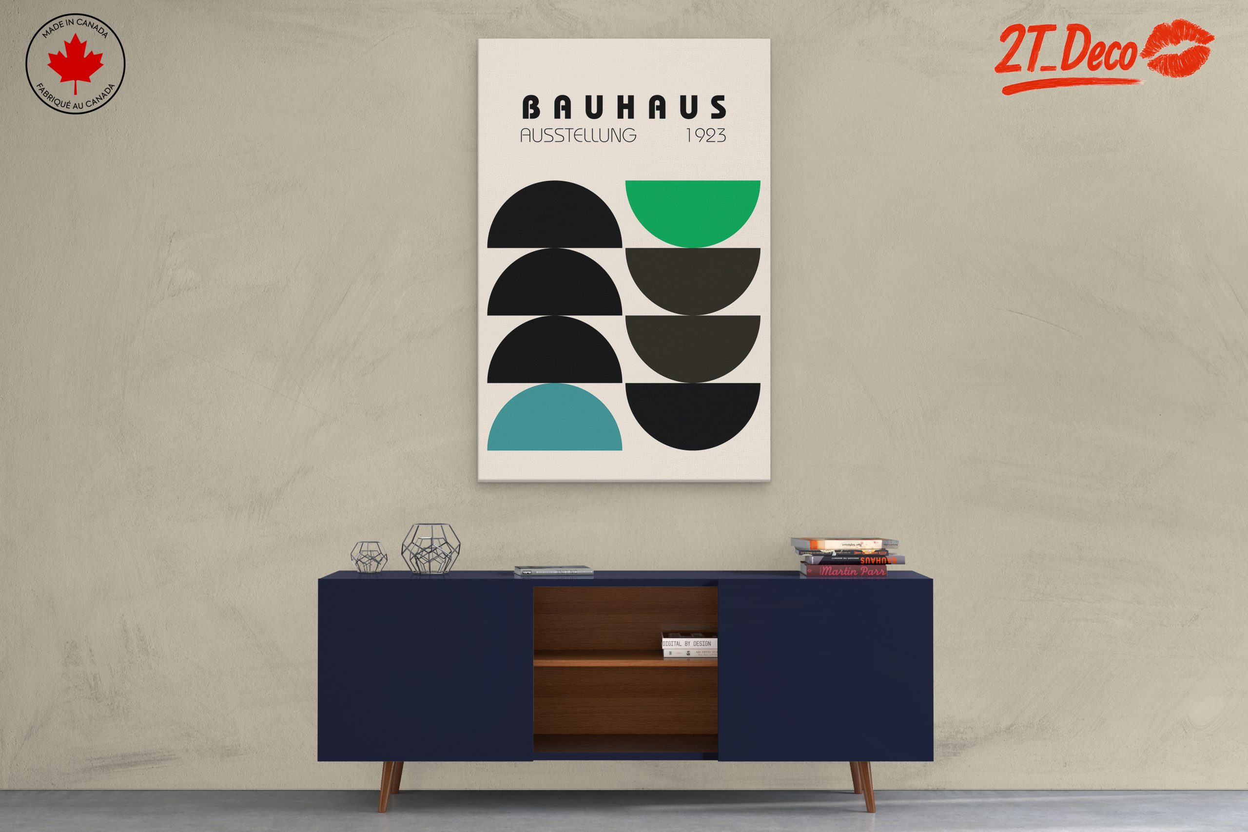 Bauhaus Artistic Exhibition Poster - Image 3