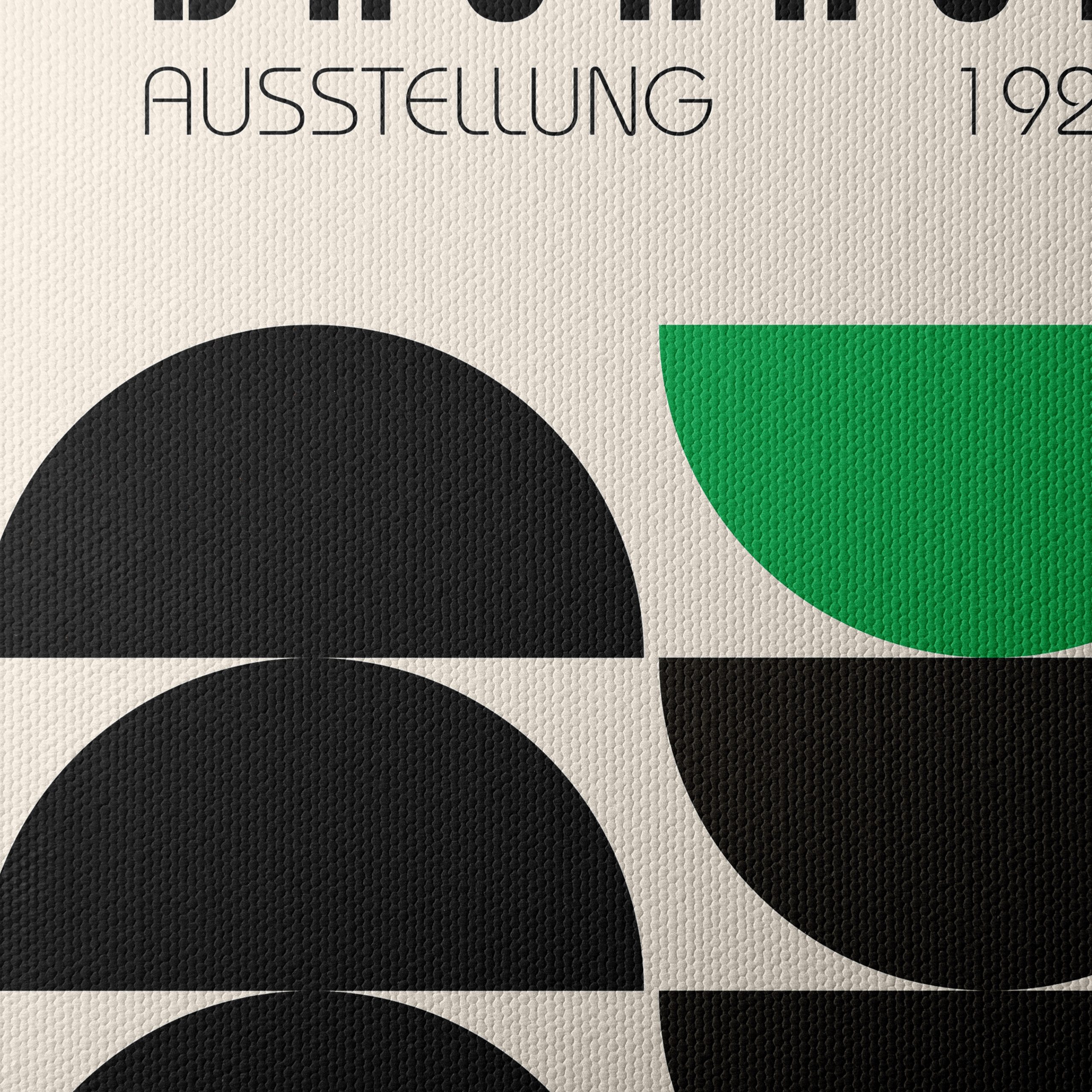 Bauhaus Artistic Exhibition Poster - Image 4