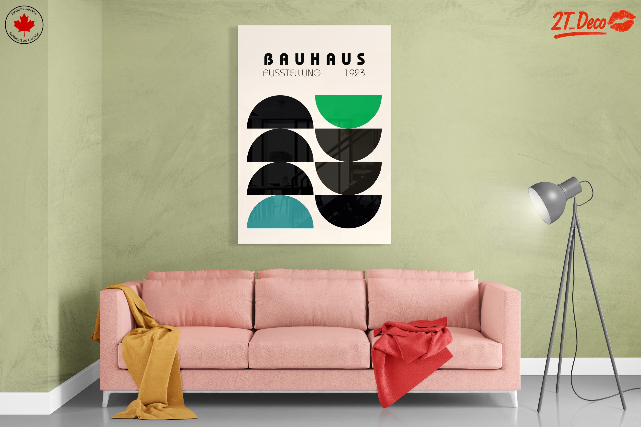 Bauhaus Artistic Exhibition Poster - Image 7