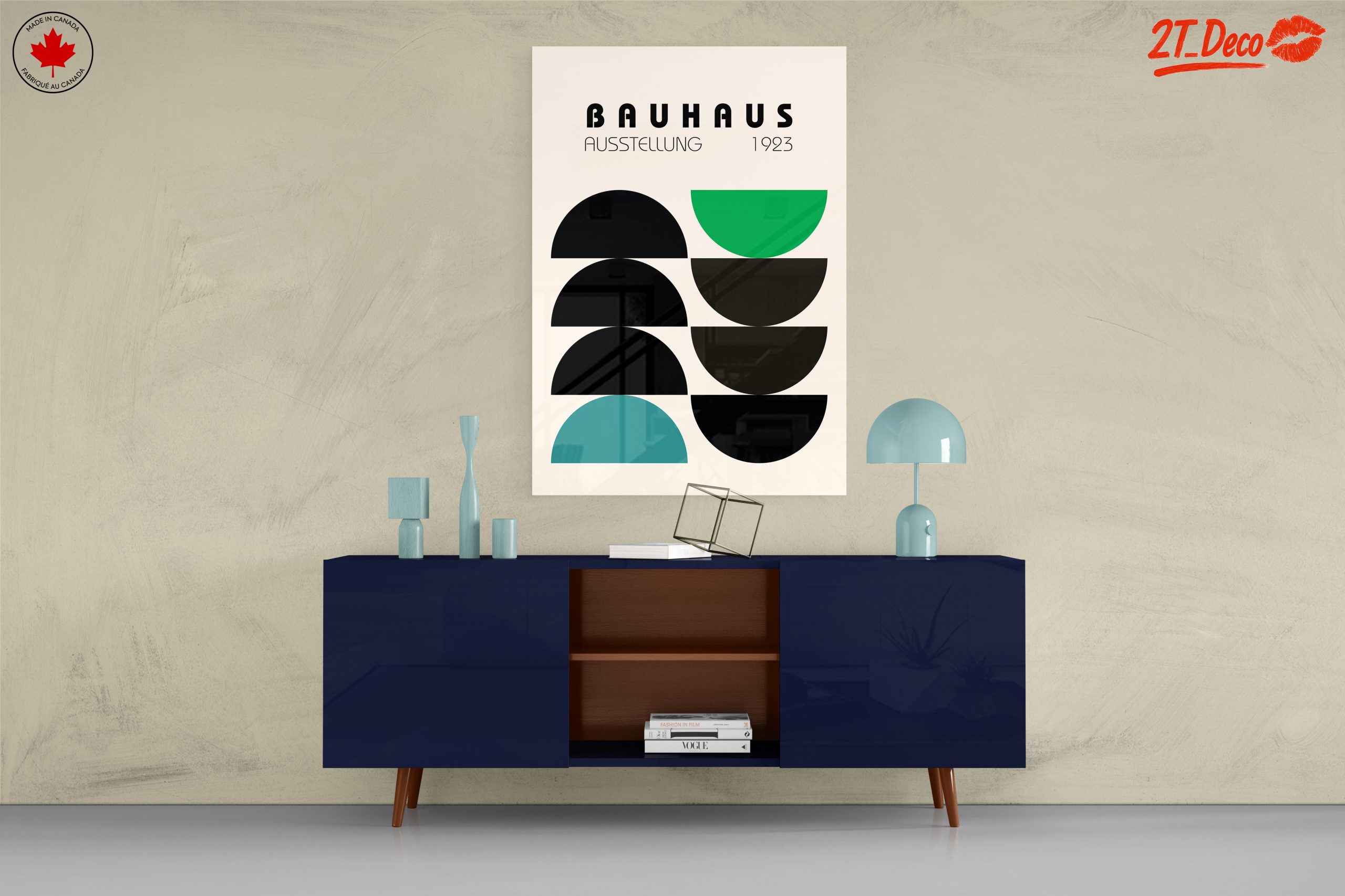 Bauhaus Artistic Exhibition Poster - Image 8