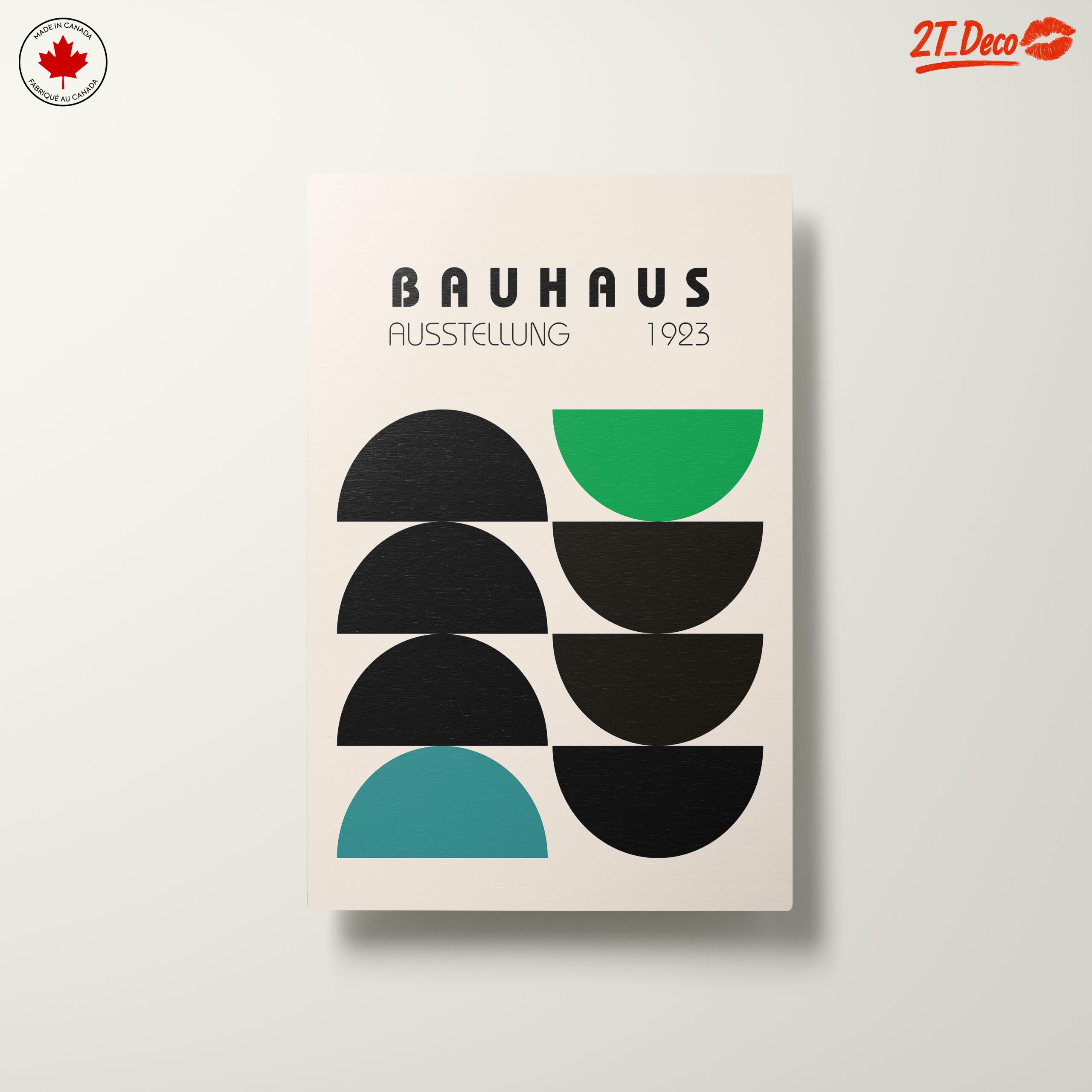 Bauhaus Artistic Exhibition Poster - Image 10