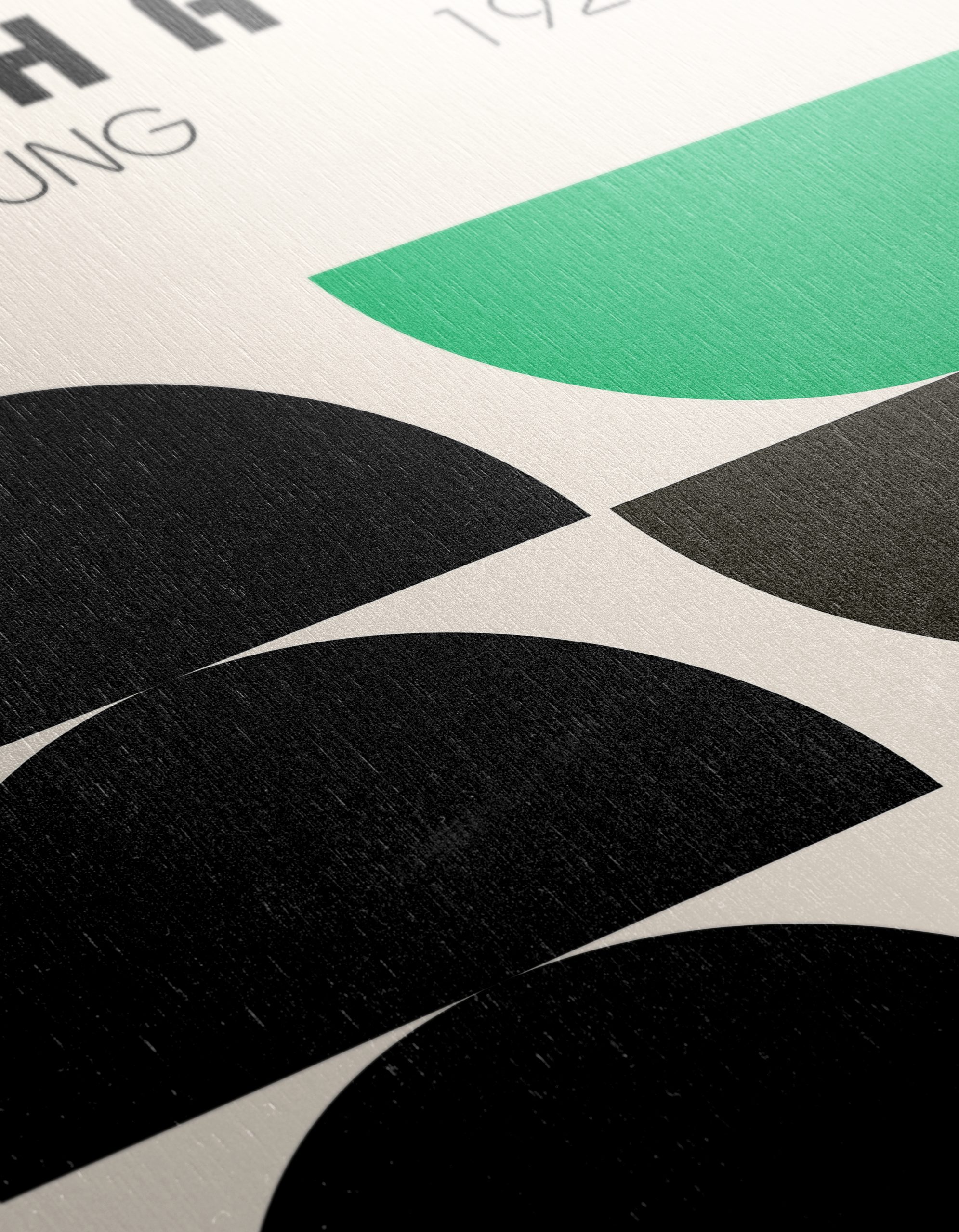 Bauhaus Artistic Exhibition Poster - Image 12